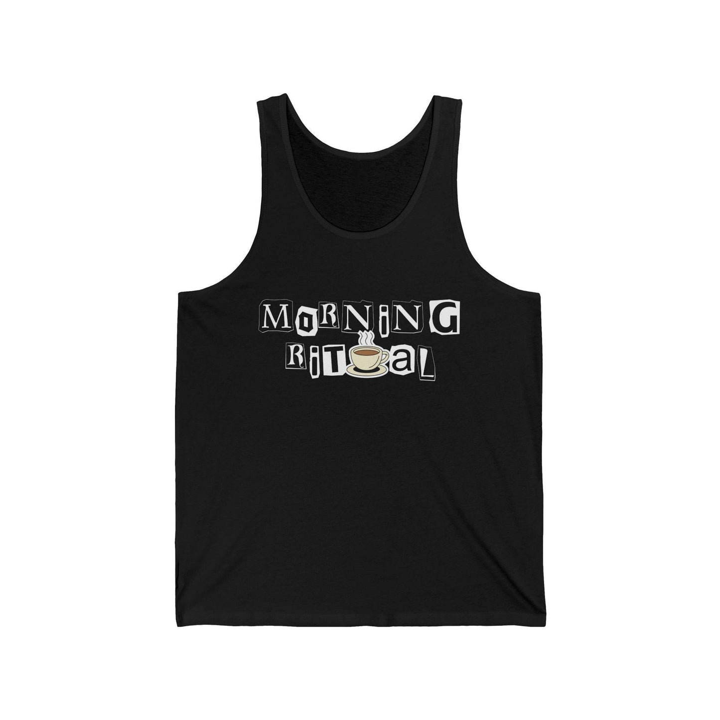 Morning Ritual Coffee Tank Top, Coffee Lover Shirt