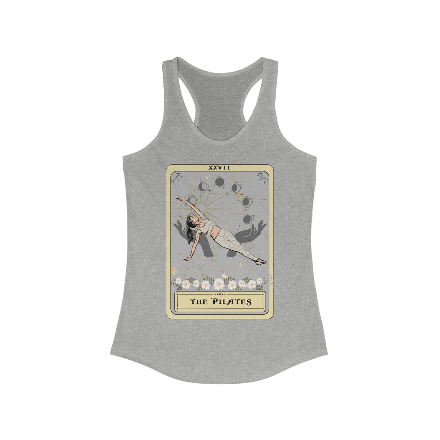 Pilates Tarot Card Tank Top - Gifts for Pilates Lovers