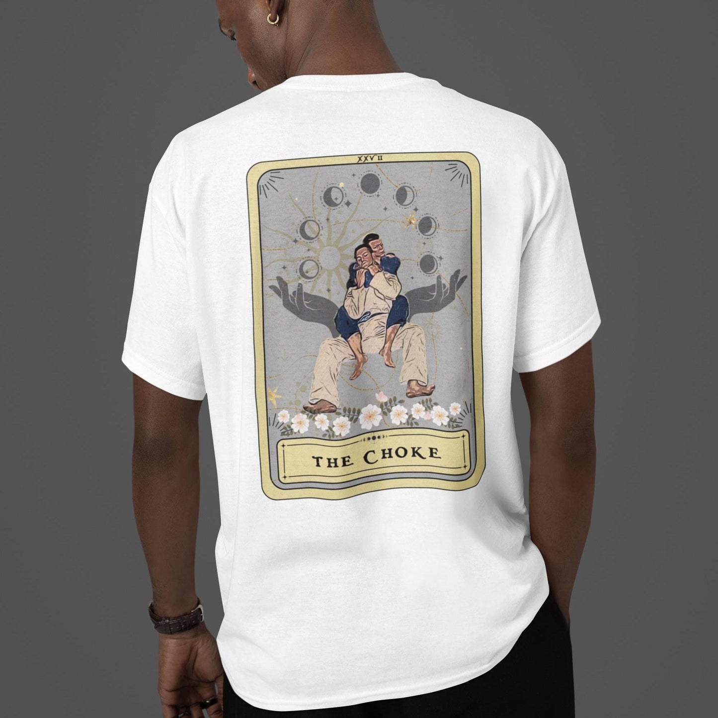 Brazilian Jiu Jitsu Shirt - Naked Choke Tarot Card MMA BJJ Gift