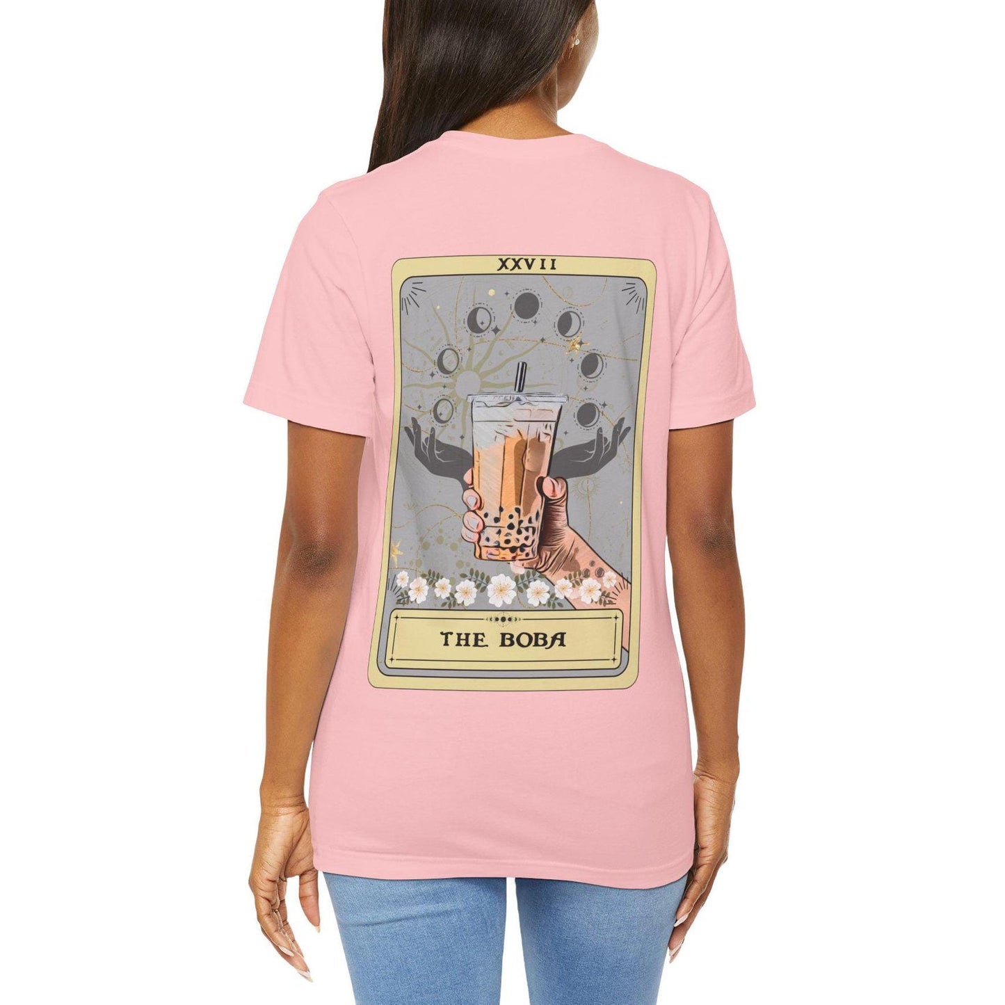 Boba Tarot Card Shirt - Bubble Tea Gift for Boba Lovers