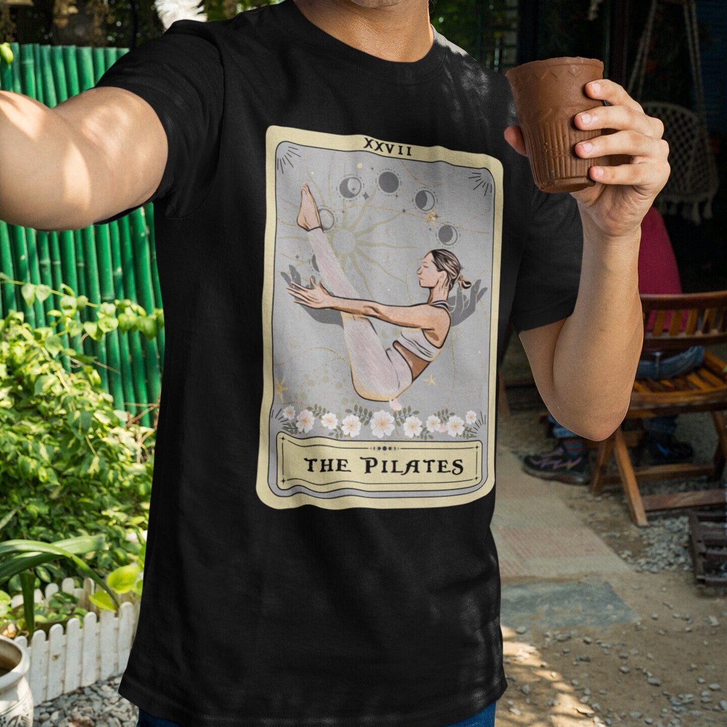 Pilates Tarot Card Shirt - Gift for Pilates Coaches Instructors Students
