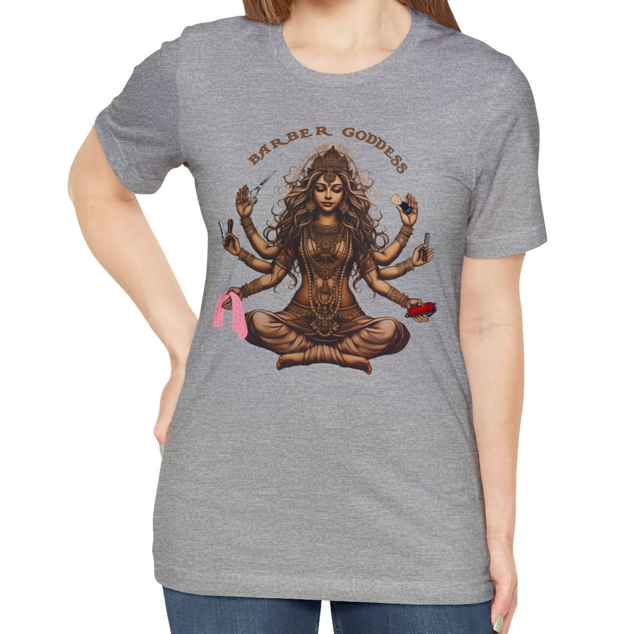 Barber Goddess Barber Shirt, Barber Gifts For Her, Barber Gift For Woman