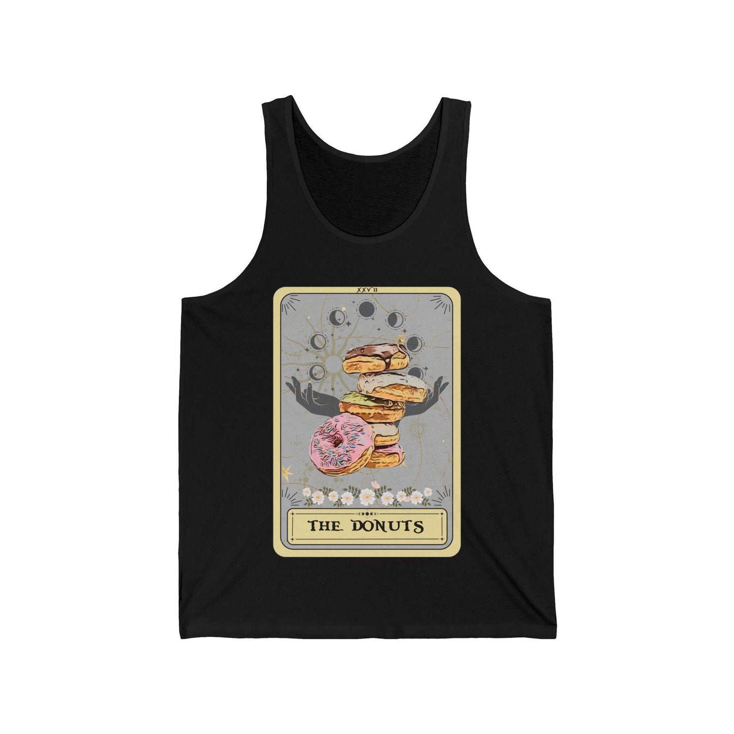 The Donuts Tarot Card Tank Top, Donuts Lover Tank top, Shirt