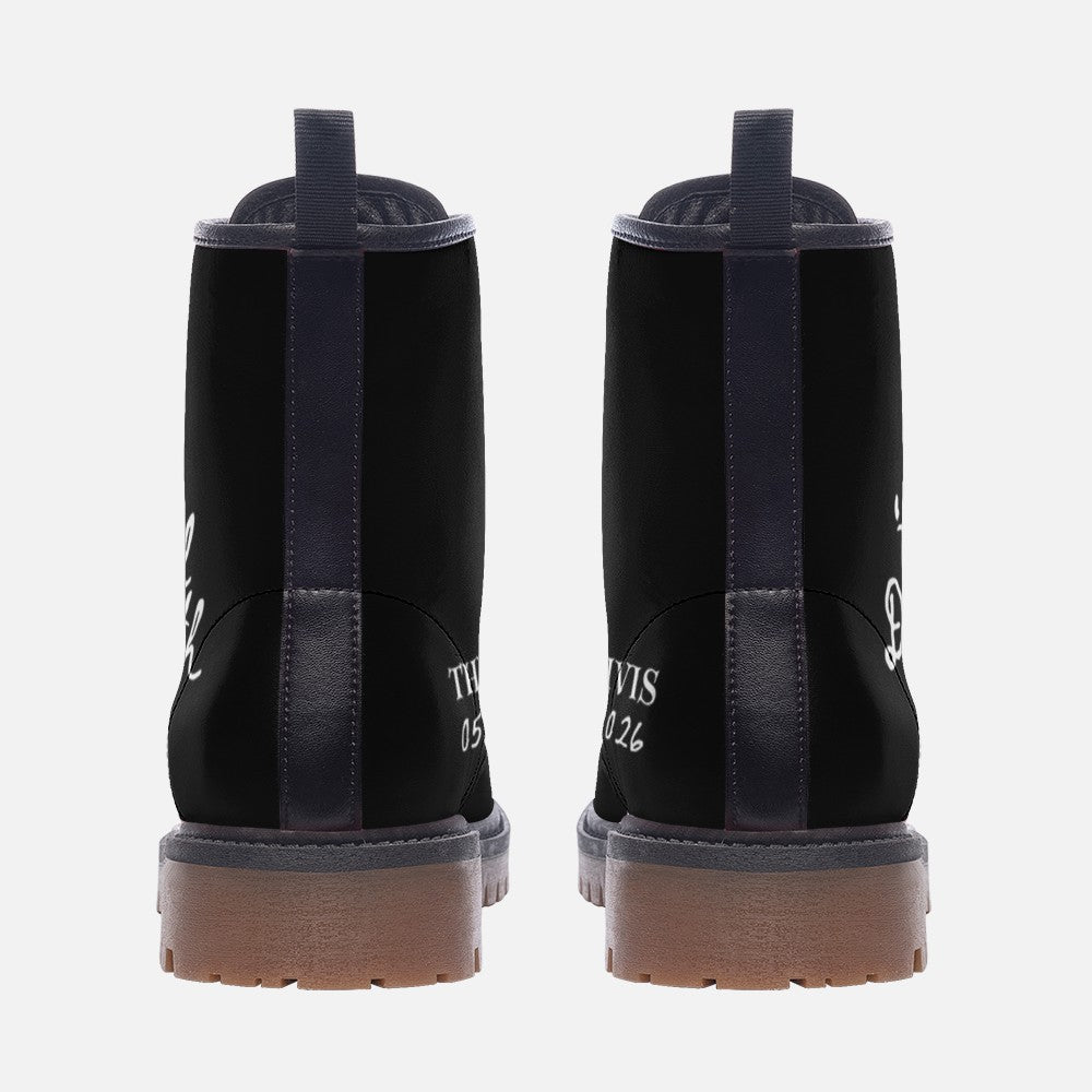 Til Death Custom Bride and Groom Boots, Wedding Boots