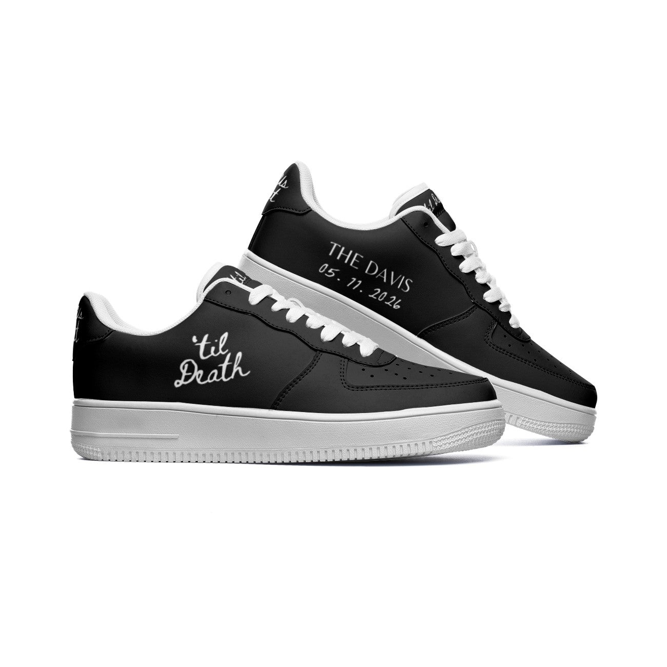 Bride Sneakers Til Death Wedding Collection