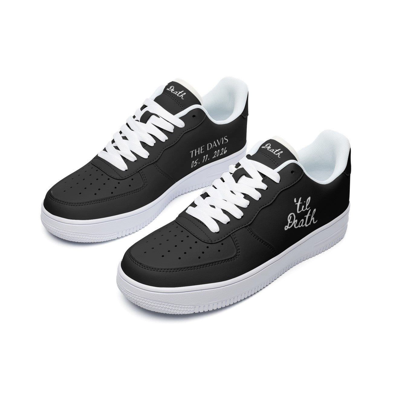 Bride Sneakers Til Death Wedding Collection
