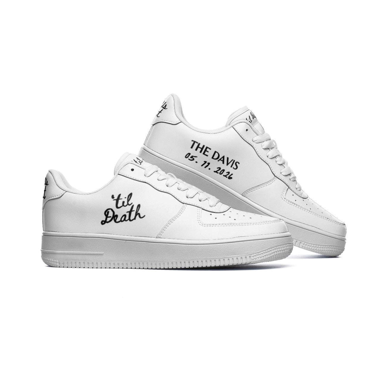 Bride Sneakers Til Death Wedding Collection