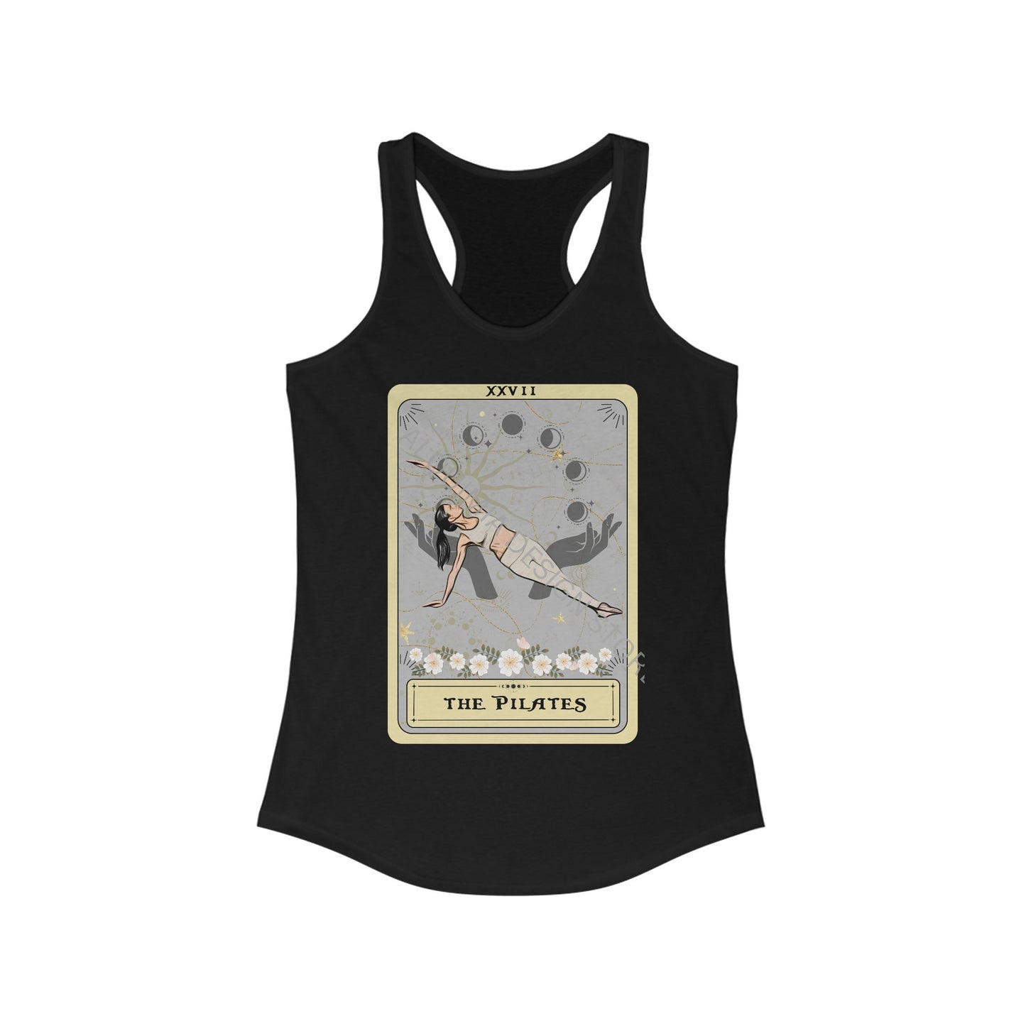 Pilates Tarot Card Tank Top - Gifts for Pilates Lovers