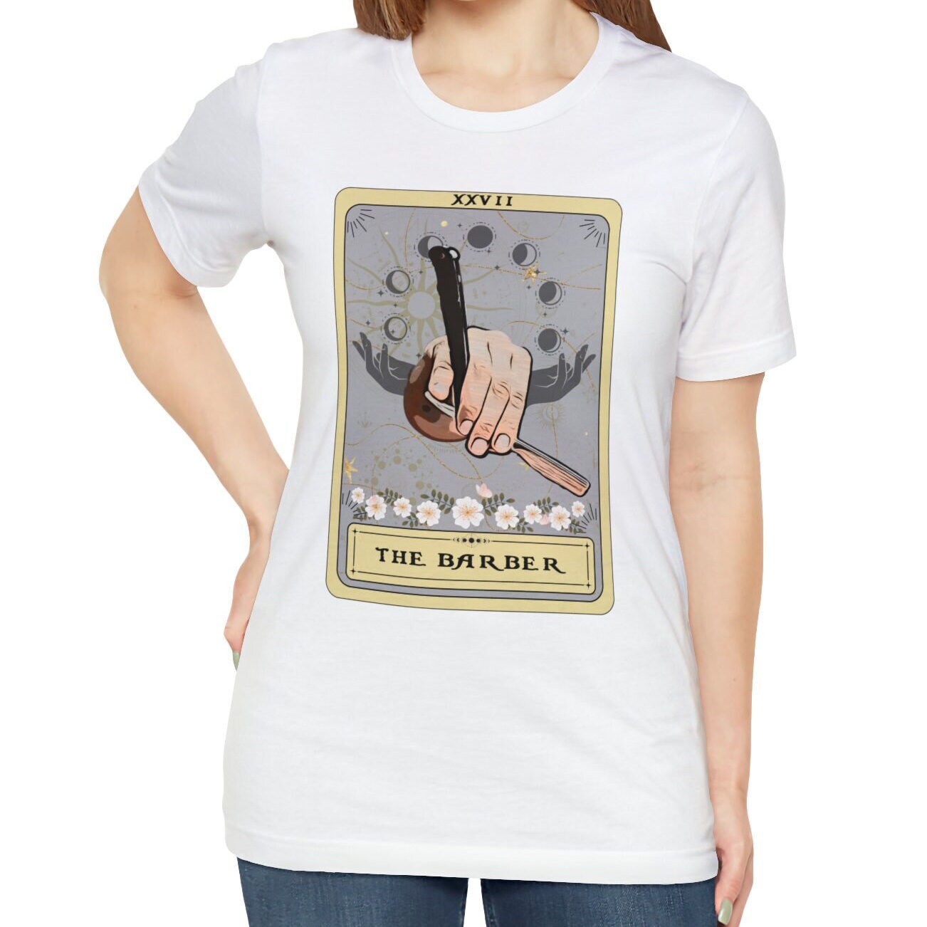 Barber Shirt, The Barber Tarot Card Shirt, Funny Barber Gifts