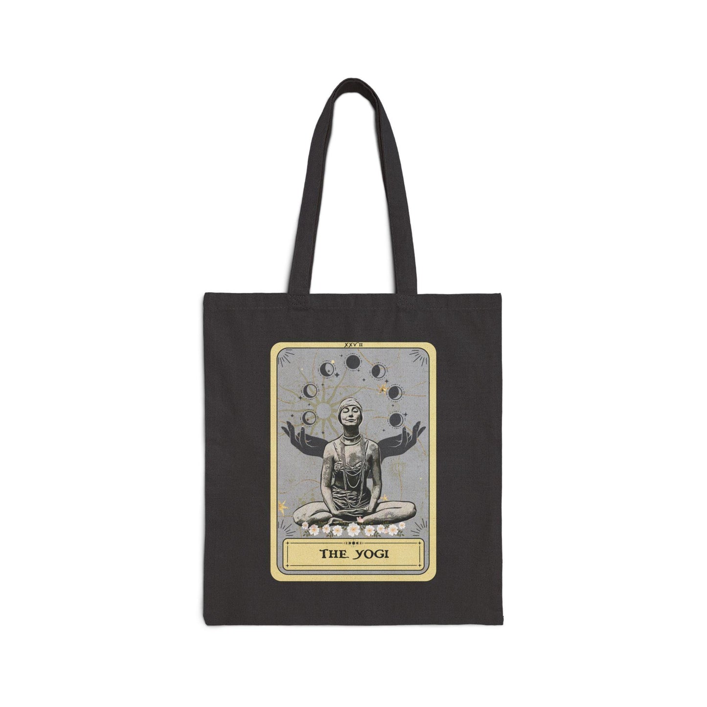 The Yogi Tarot Card Tote Bag Yoga Tote Bag 15" x 16" Gift for Yoga Lover