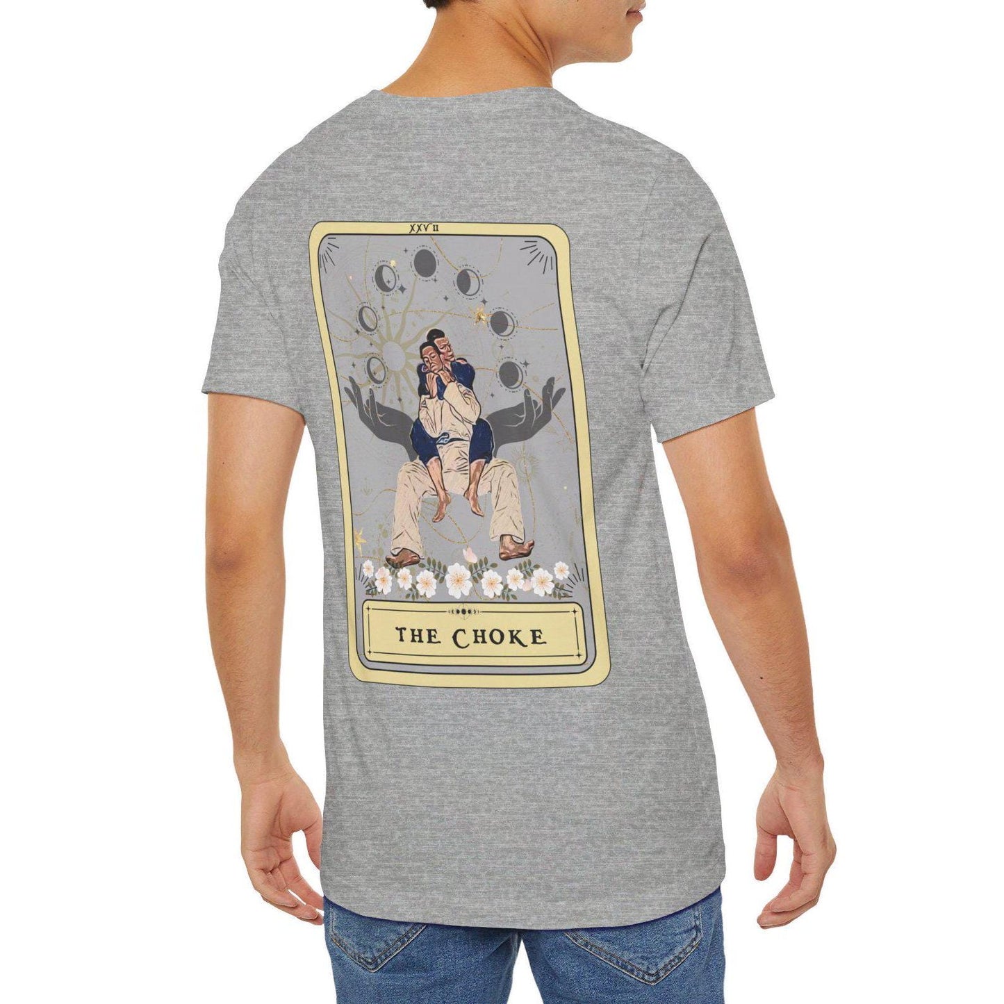 Brazilian Jiu Jitsu Shirt - Naked Choke Tarot Card MMA BJJ Gift