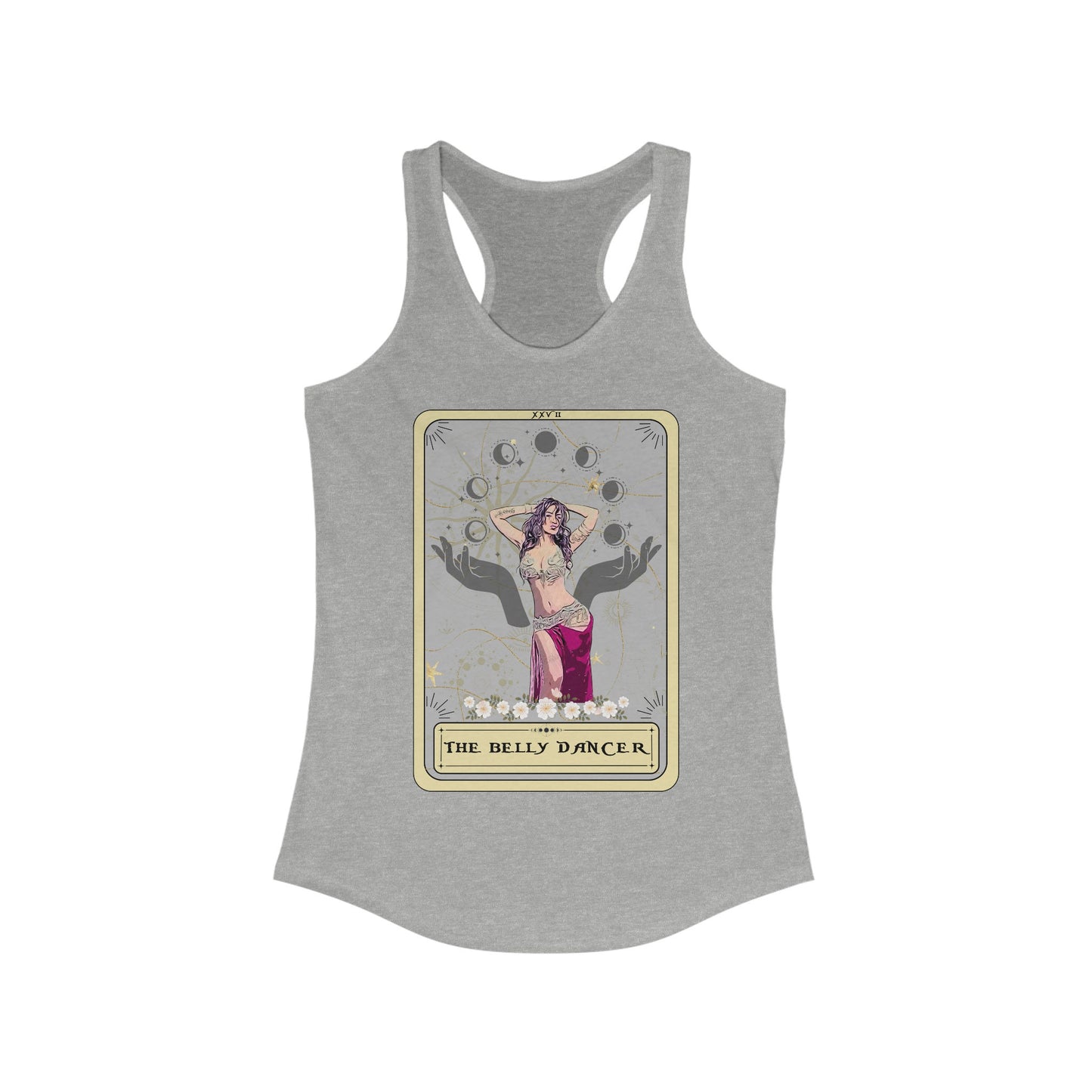 Belly Dance Tarot Card Tank Top - Bellydancing Shirt Gift