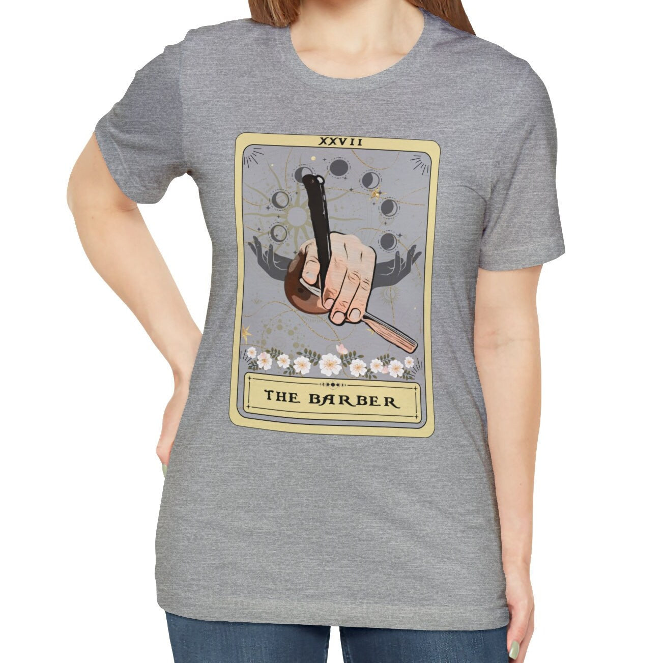 Barber Shirt, The Barber Tarot Card Shirt, Funny Barber Gifts