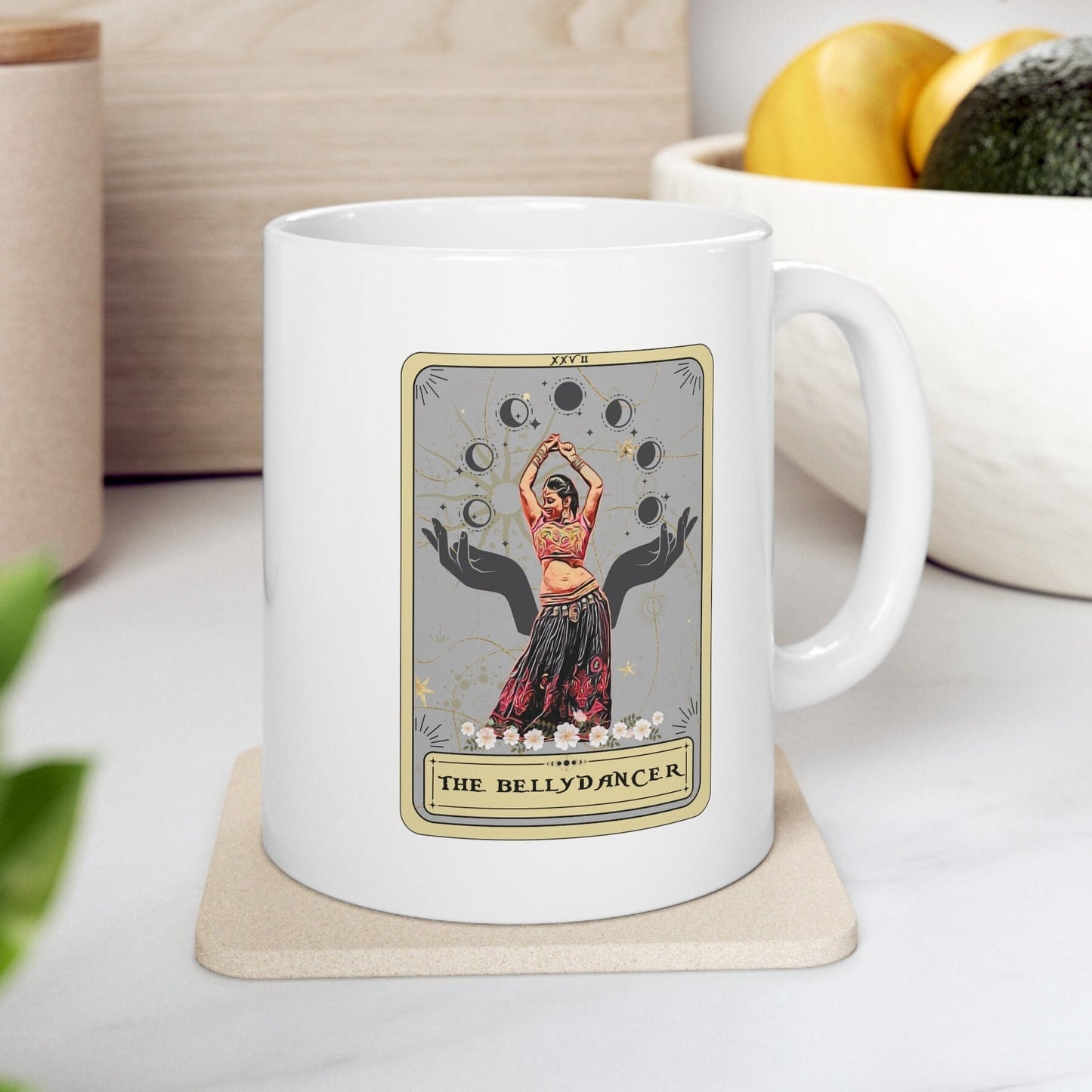 Belly Dance Mug - Funny Tarot Gift for Bellydancers