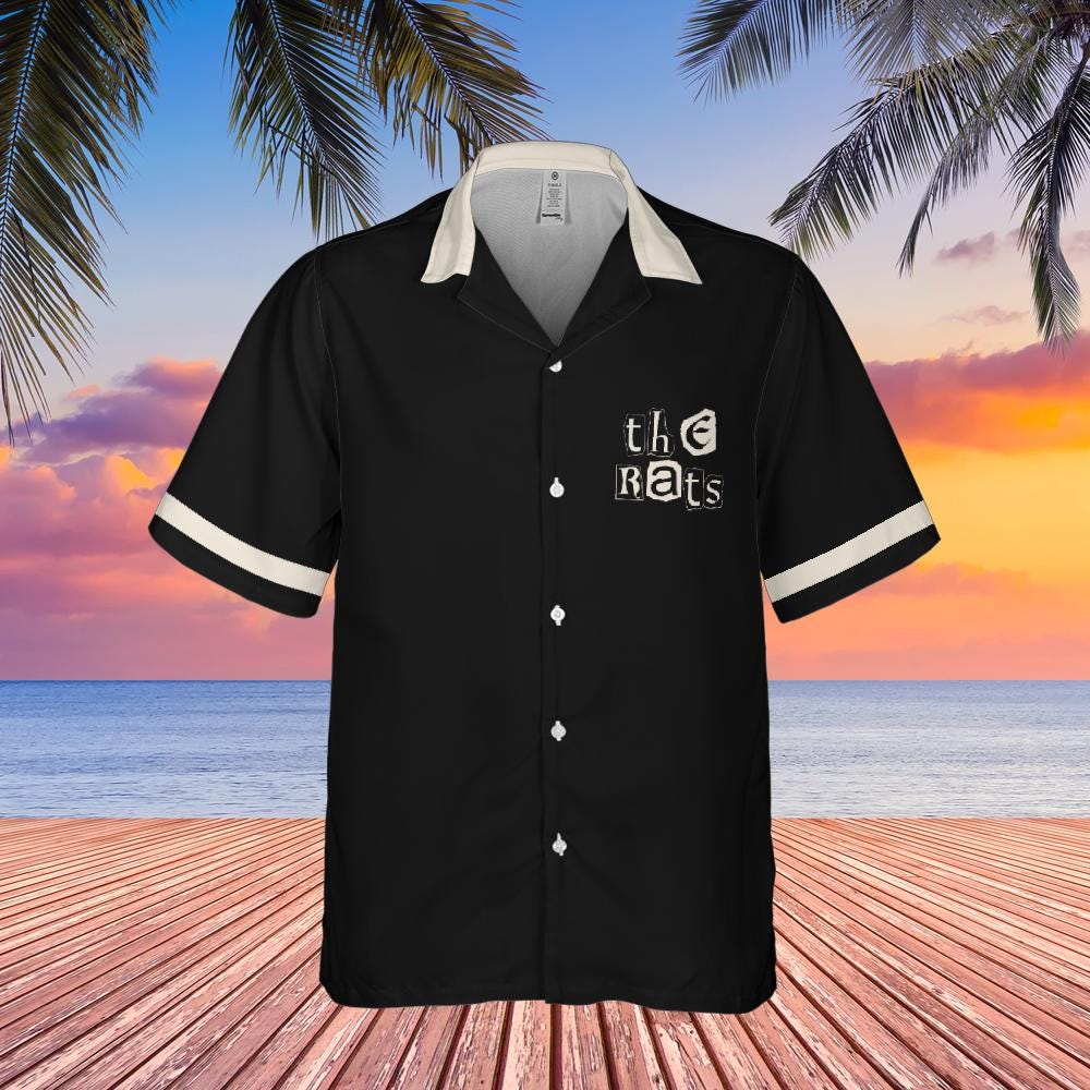 The Rats Infestation Tour Hawaiian Shirt, Rat Short-sleeve Button Down Shirt