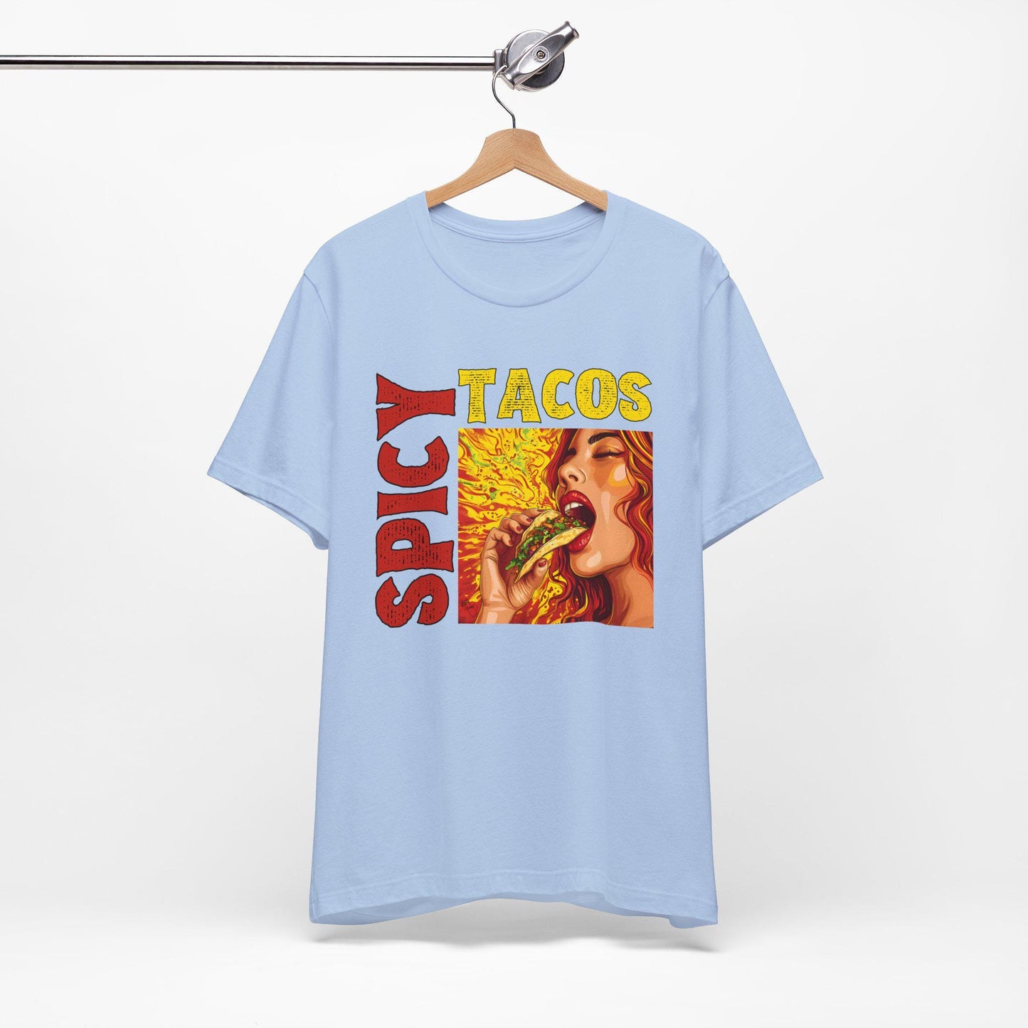 Spicy Tacos Shirt, Taco T-Shirt, Foodie Tee
