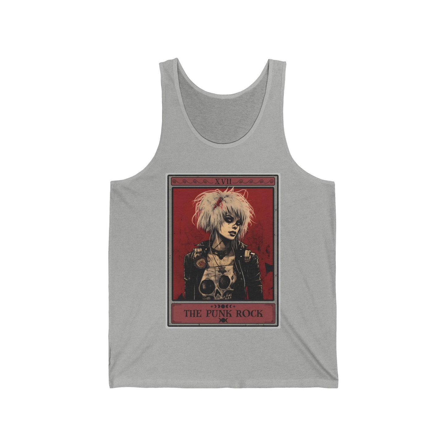 Punk Rock Tank Top, The Punk Rock Tarot Card Shirt, Punk Tanks