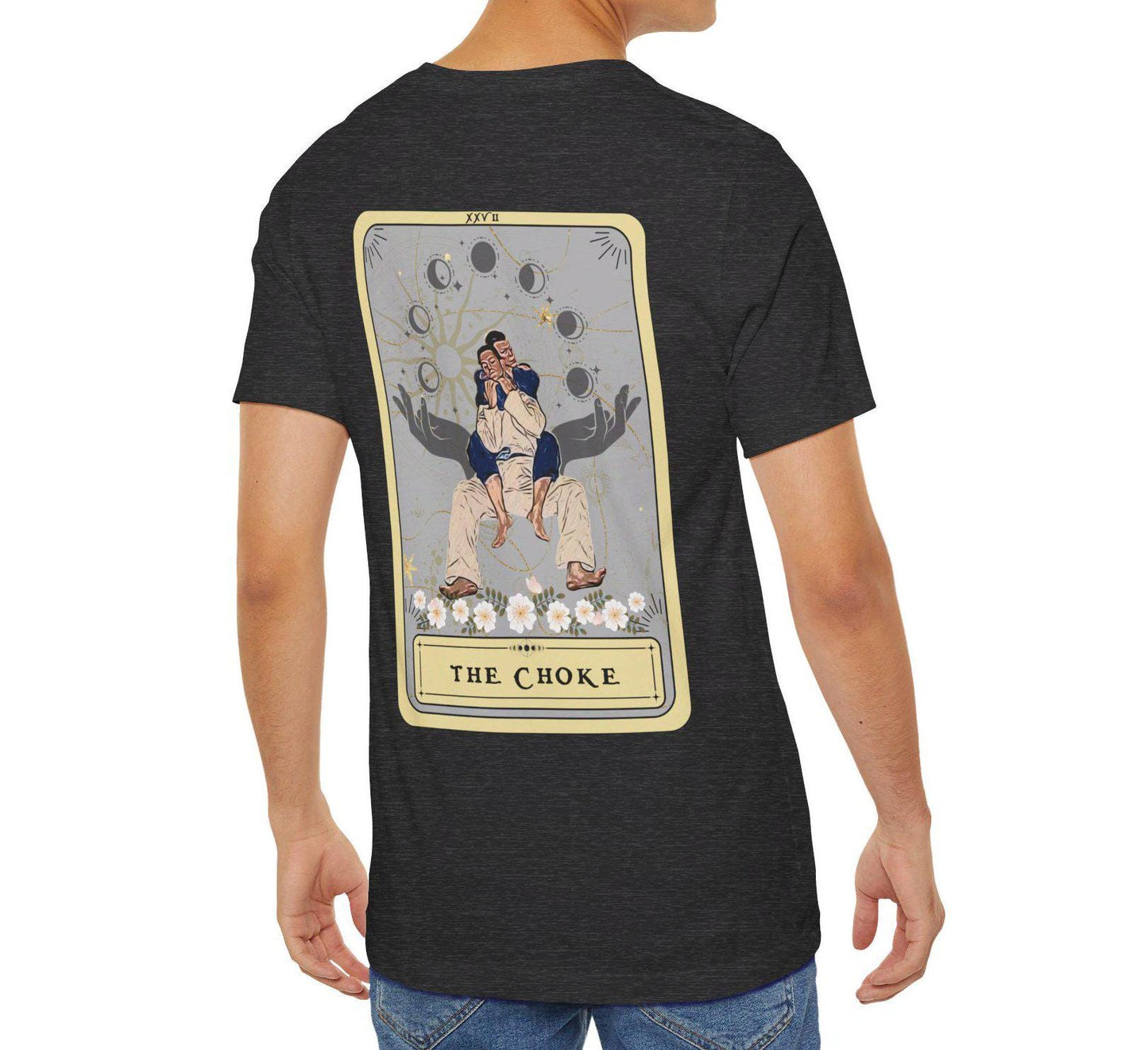 Brazilian Jiu Jitsu Shirt - Naked Choke Tarot Card MMA BJJ Gift