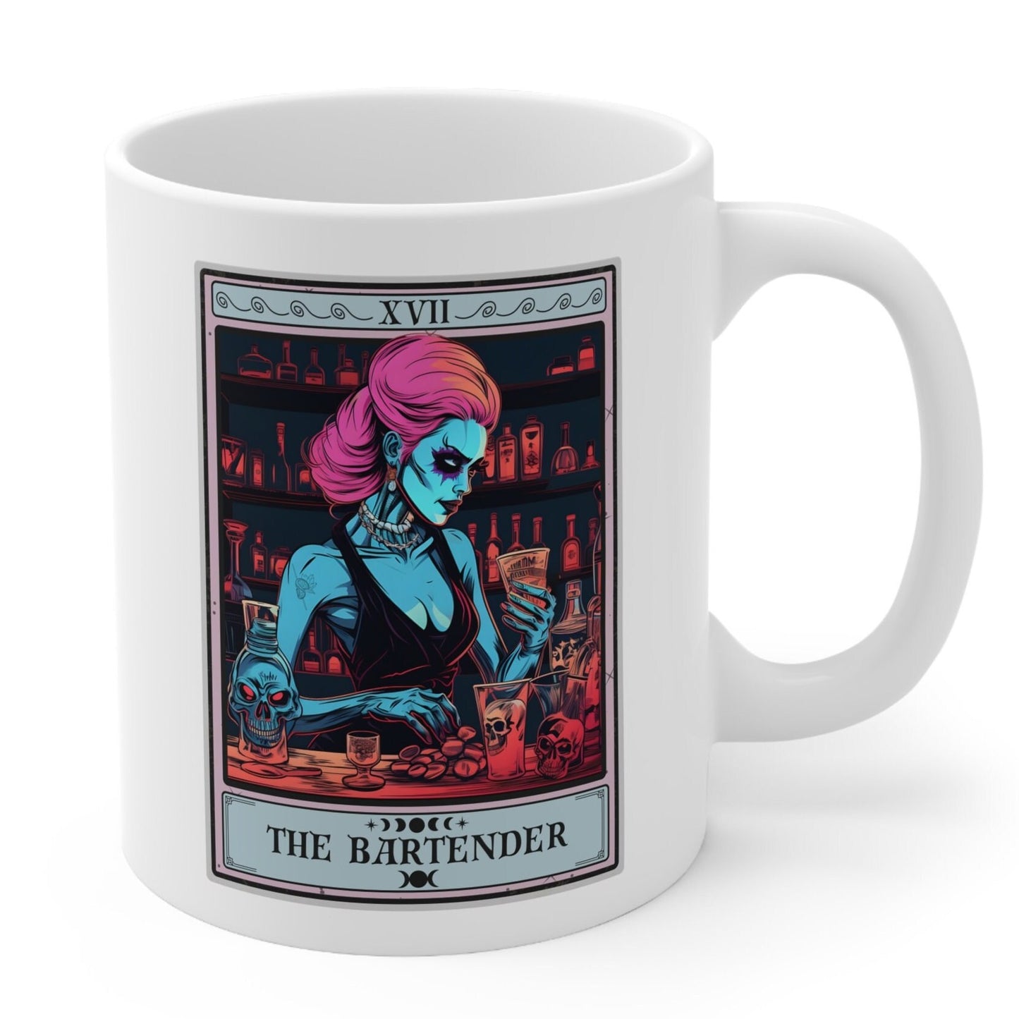 Bartender Tarot Mug - Unique Gift for Bartenders