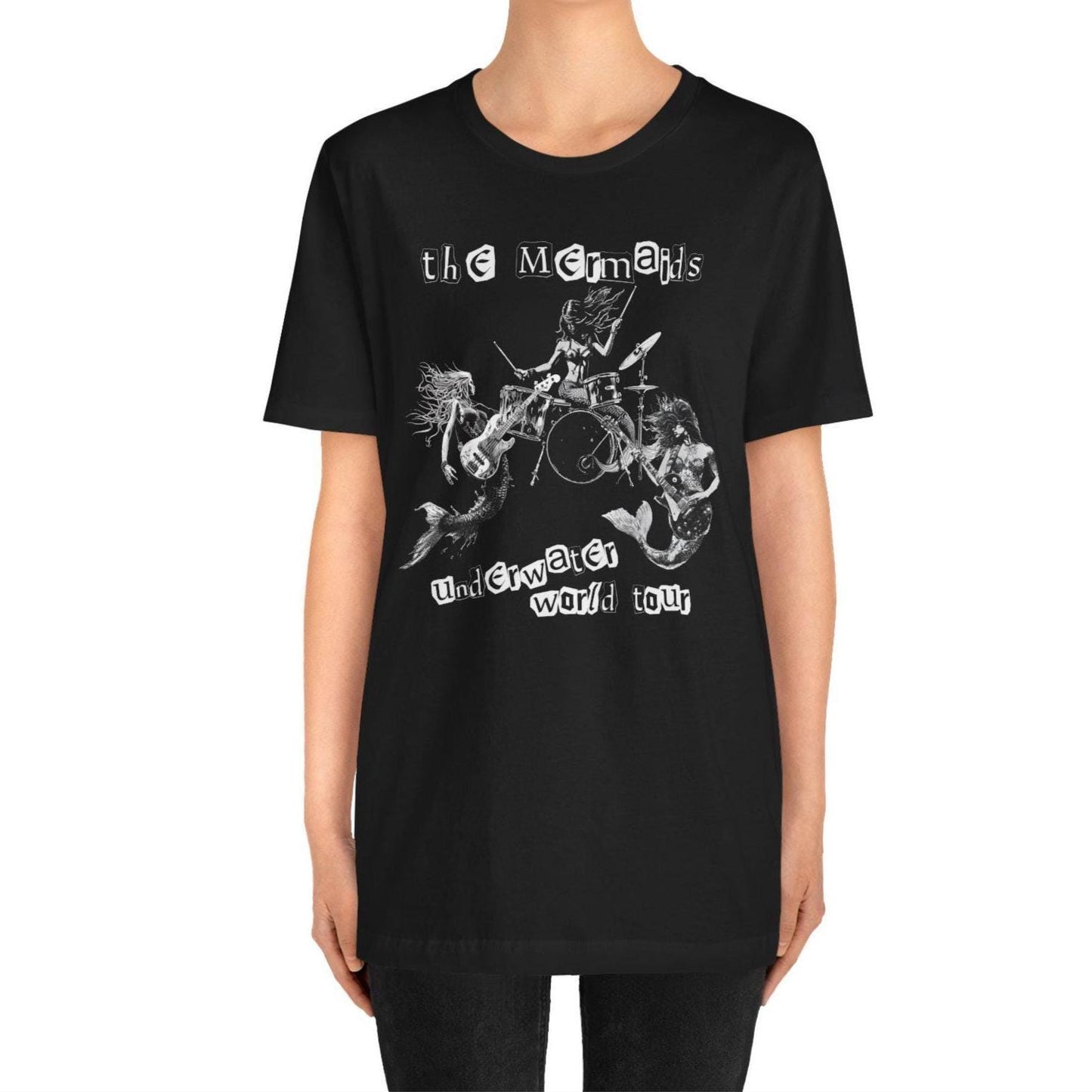 Mermaidcore T-shirt - Underwater World Tour Shirt