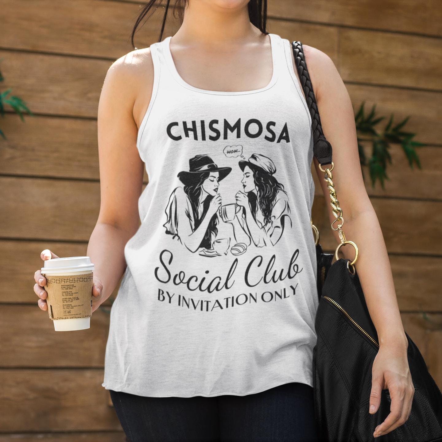 Latina Tank Top - Chismosa Social Club Hispanic Heritage Tee