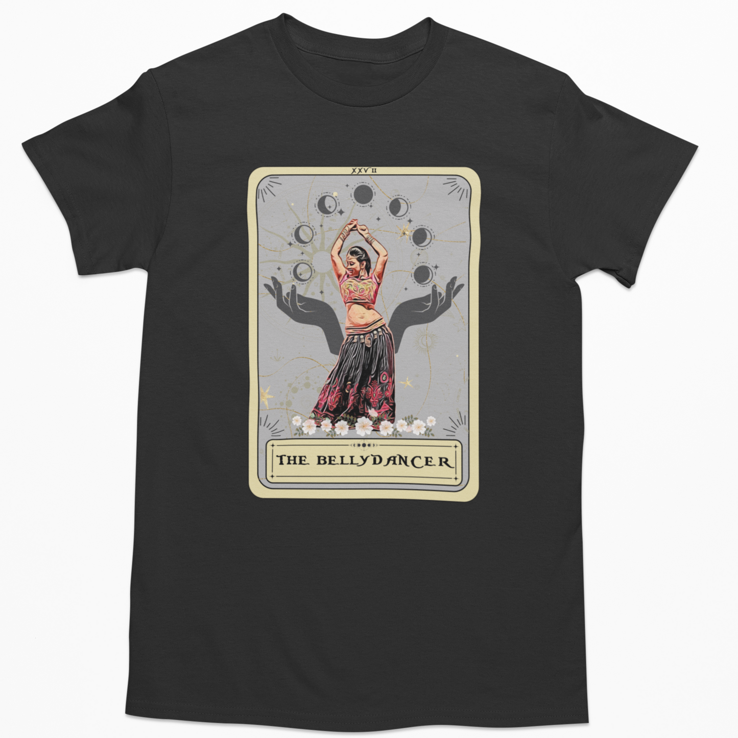 The Bellydancer Tarot Card Shirt, Belly Dance Shirt, Gift for Belly Dancer