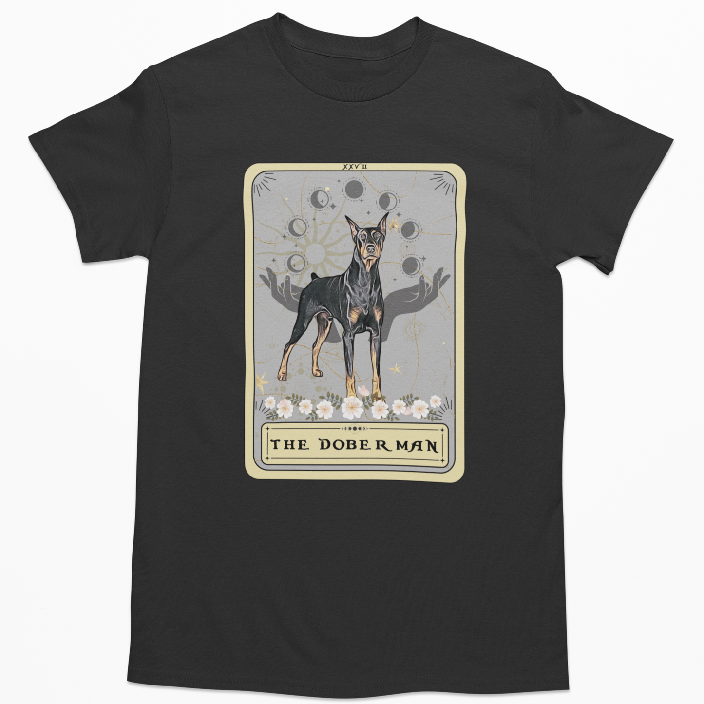 Doberman Tarot Card Shirt