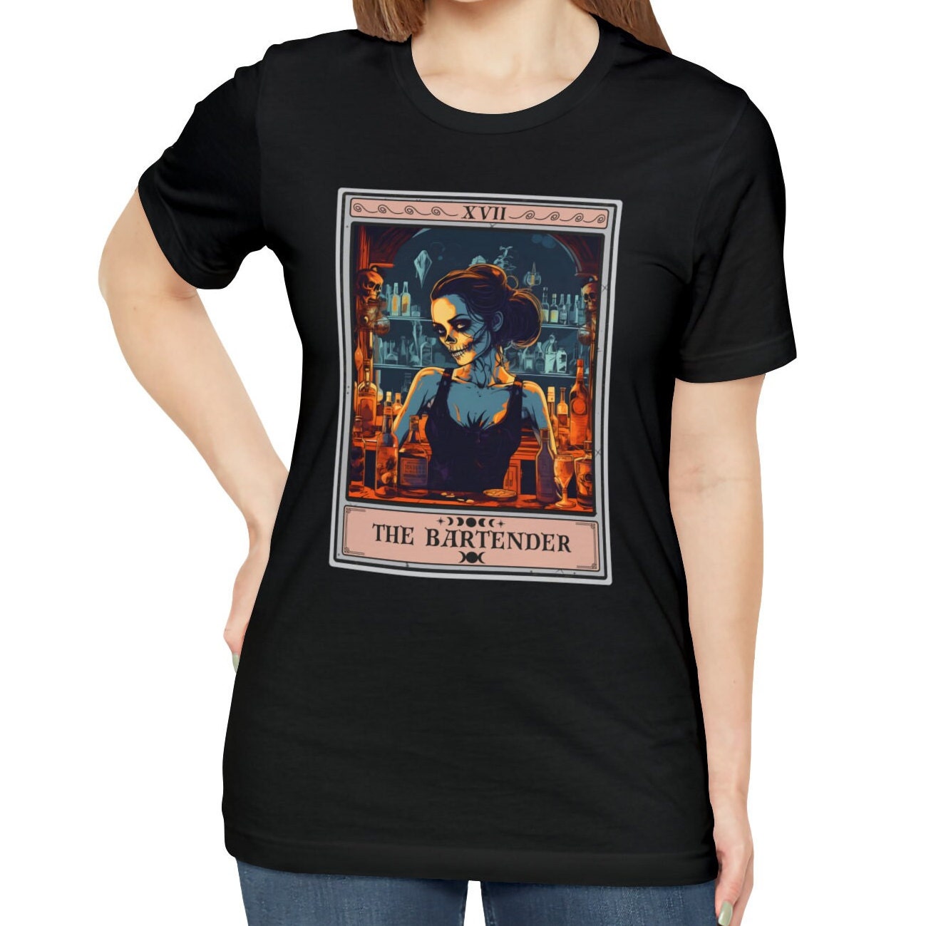 Bartender Tarot Card Shirt - Unique Gift for Bartenders