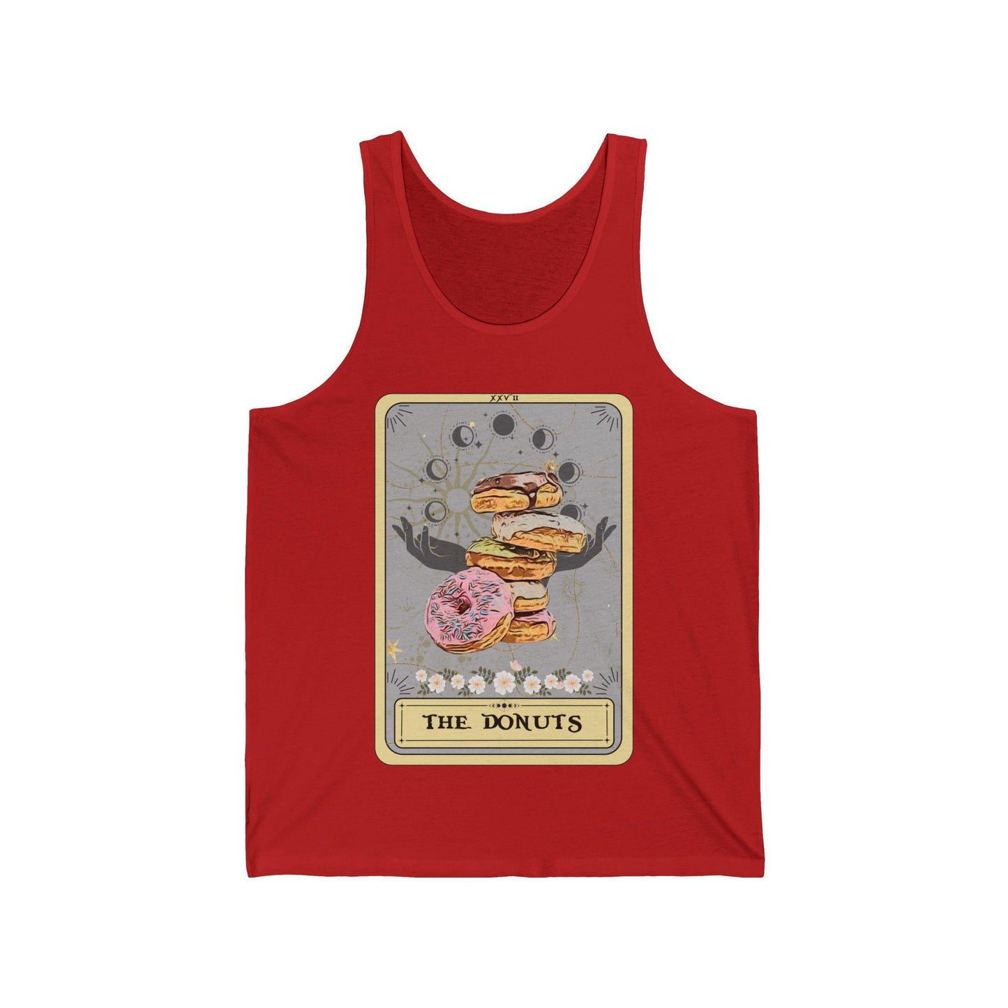 The Donuts Tarot Card Tank Top, Donuts Lover Tank top, Shirt