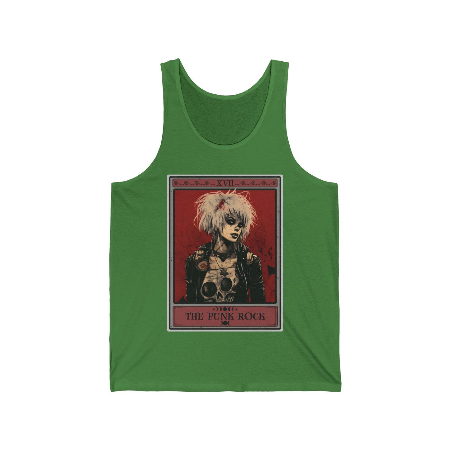 Punk Rock Tank Top, The Punk Rock Tarot Card Shirt, Punk Tanks