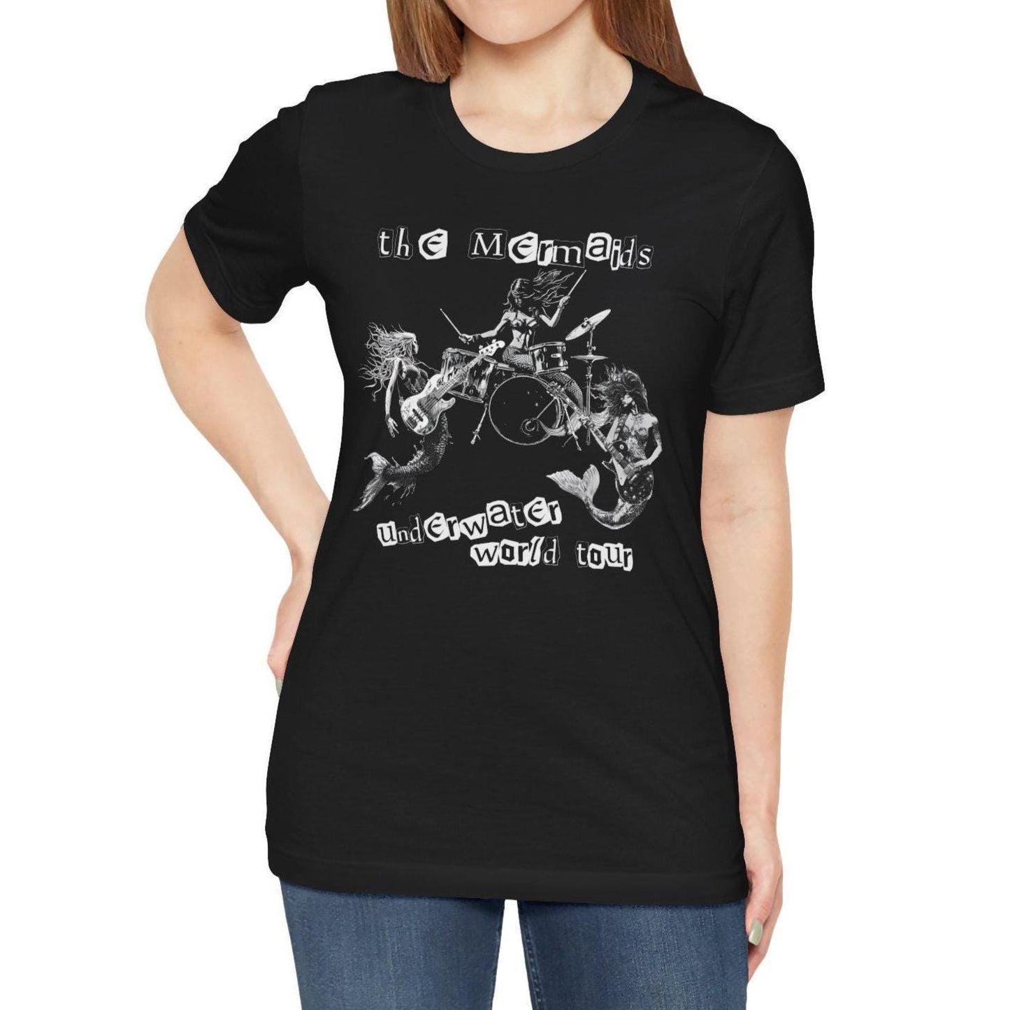 Mermaidcore T-shirt - Underwater World Tour Shirt