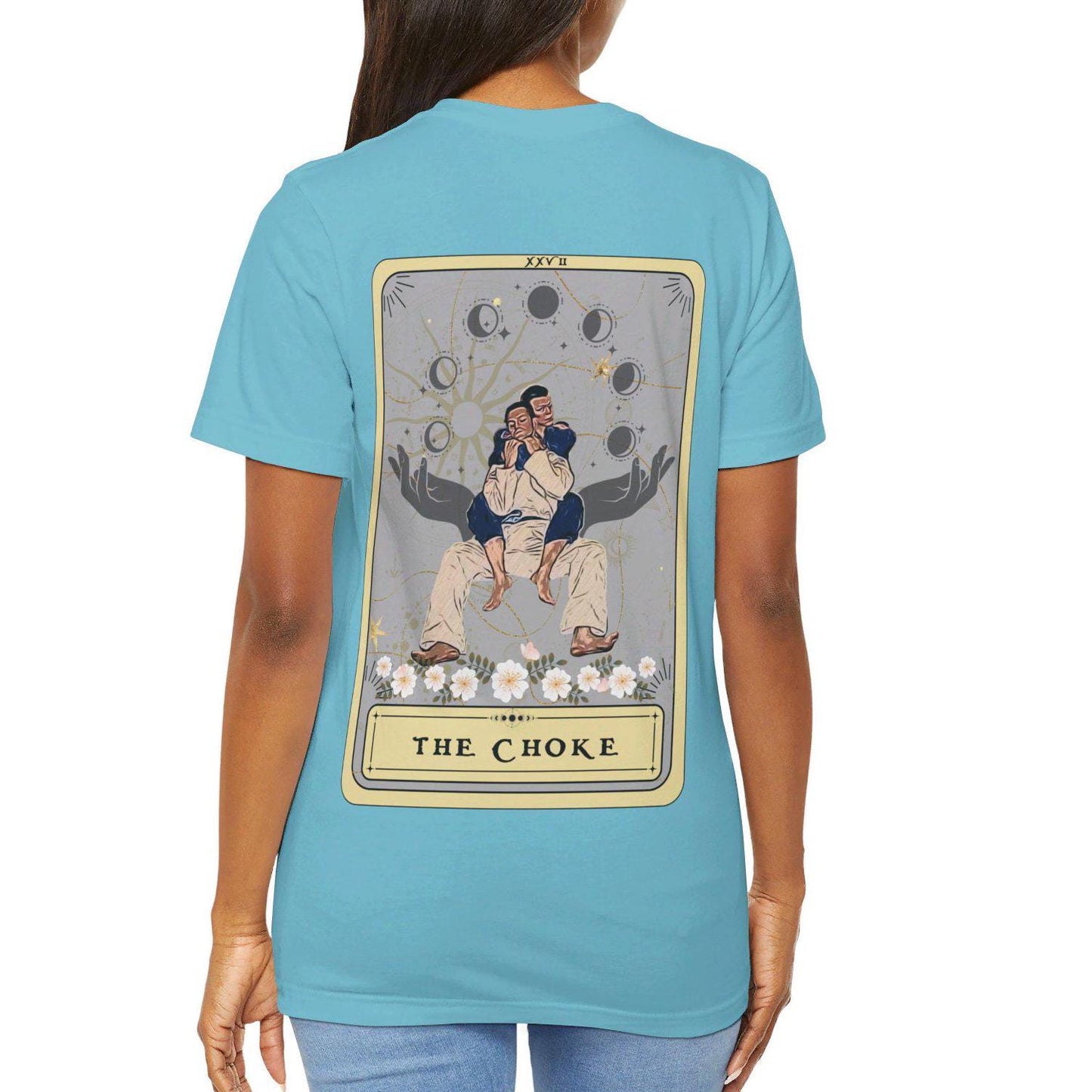Brazilian Jiu Jitsu Shirt - Naked Choke Tarot Card MMA BJJ Gift