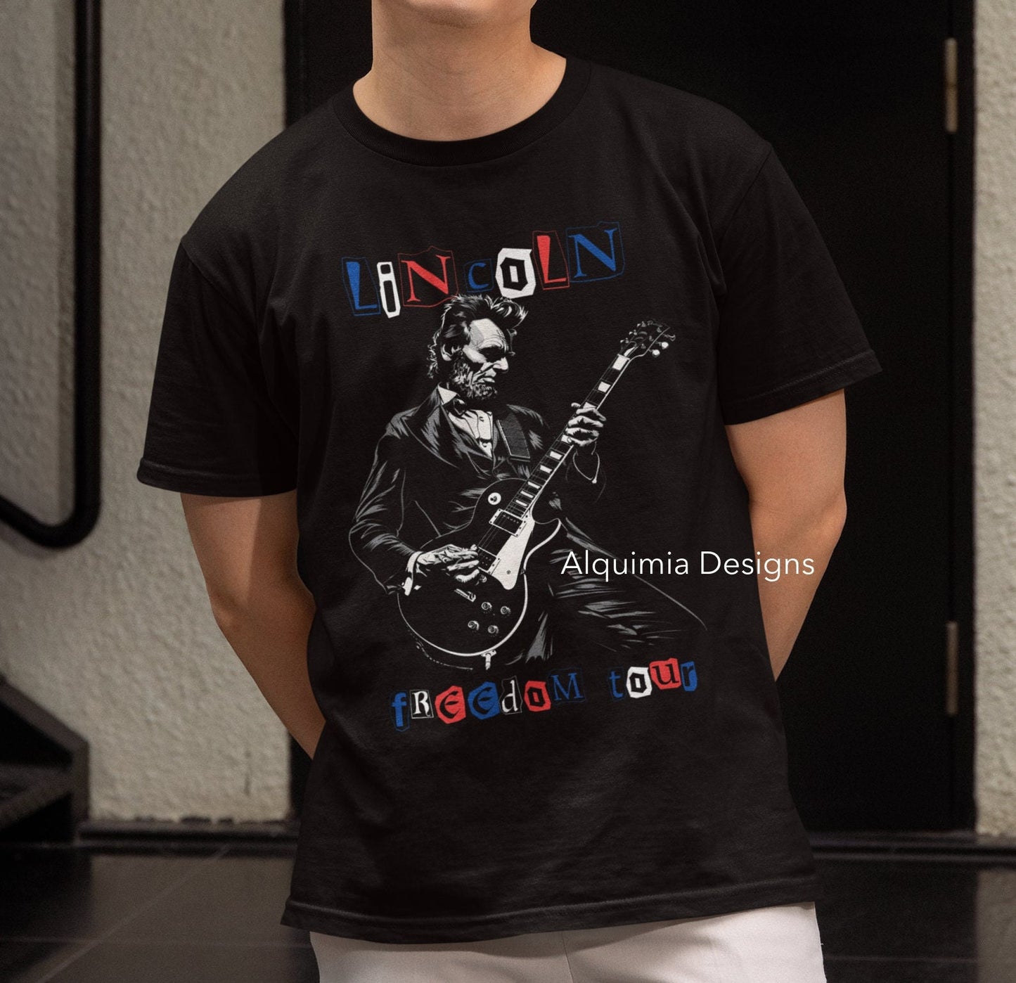 Abraham Lincoln Freedom Tour Shirt - Patriotic American History Tee