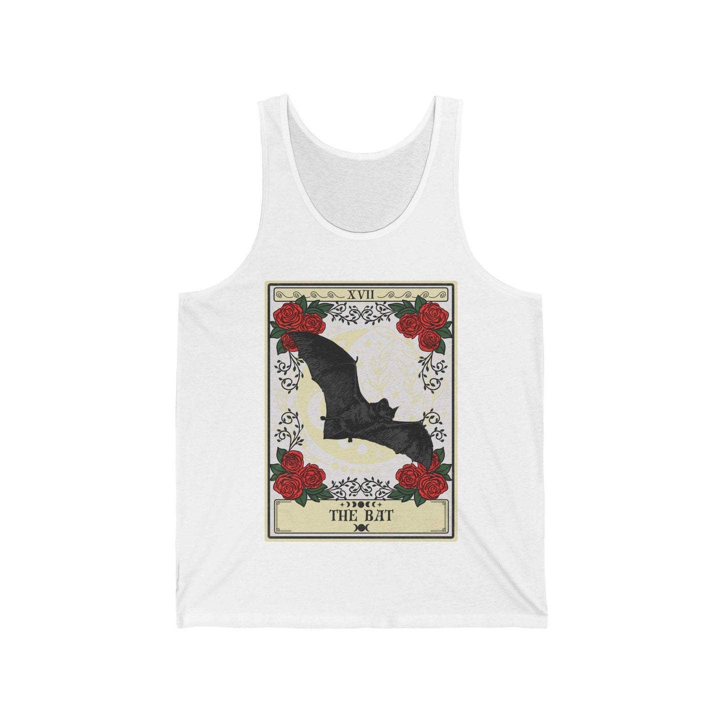 The Bat Tarot Card Tank Top, Bat Shirt