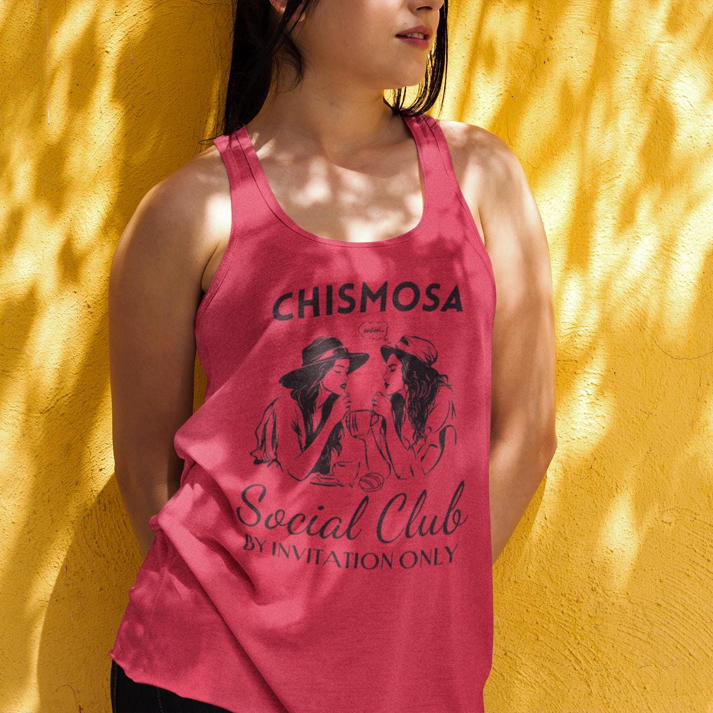 Latina Tank Top - Chismosa Social Club Hispanic Heritage Tee
