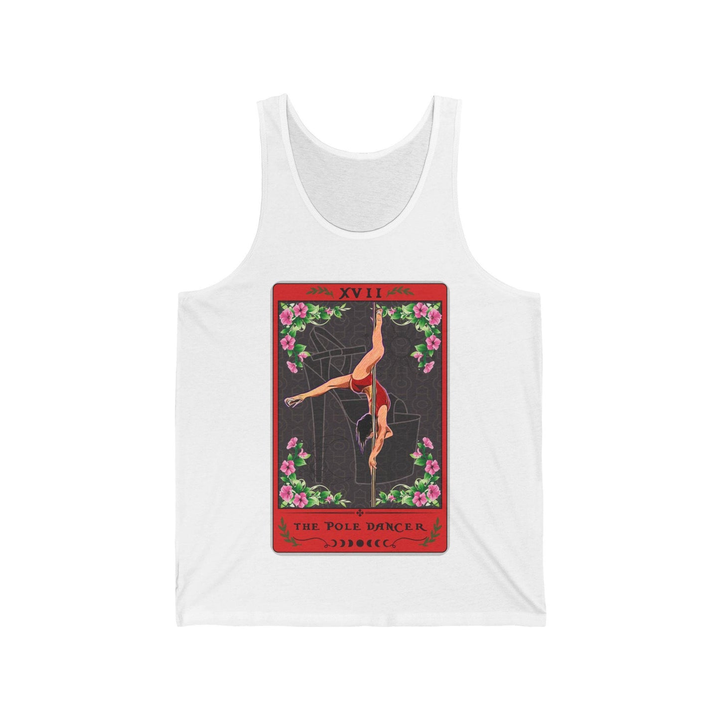 The Pole Dancer Tarot Card Tank Top, Pole Dance Tank Top, Pole Dancing Shirt