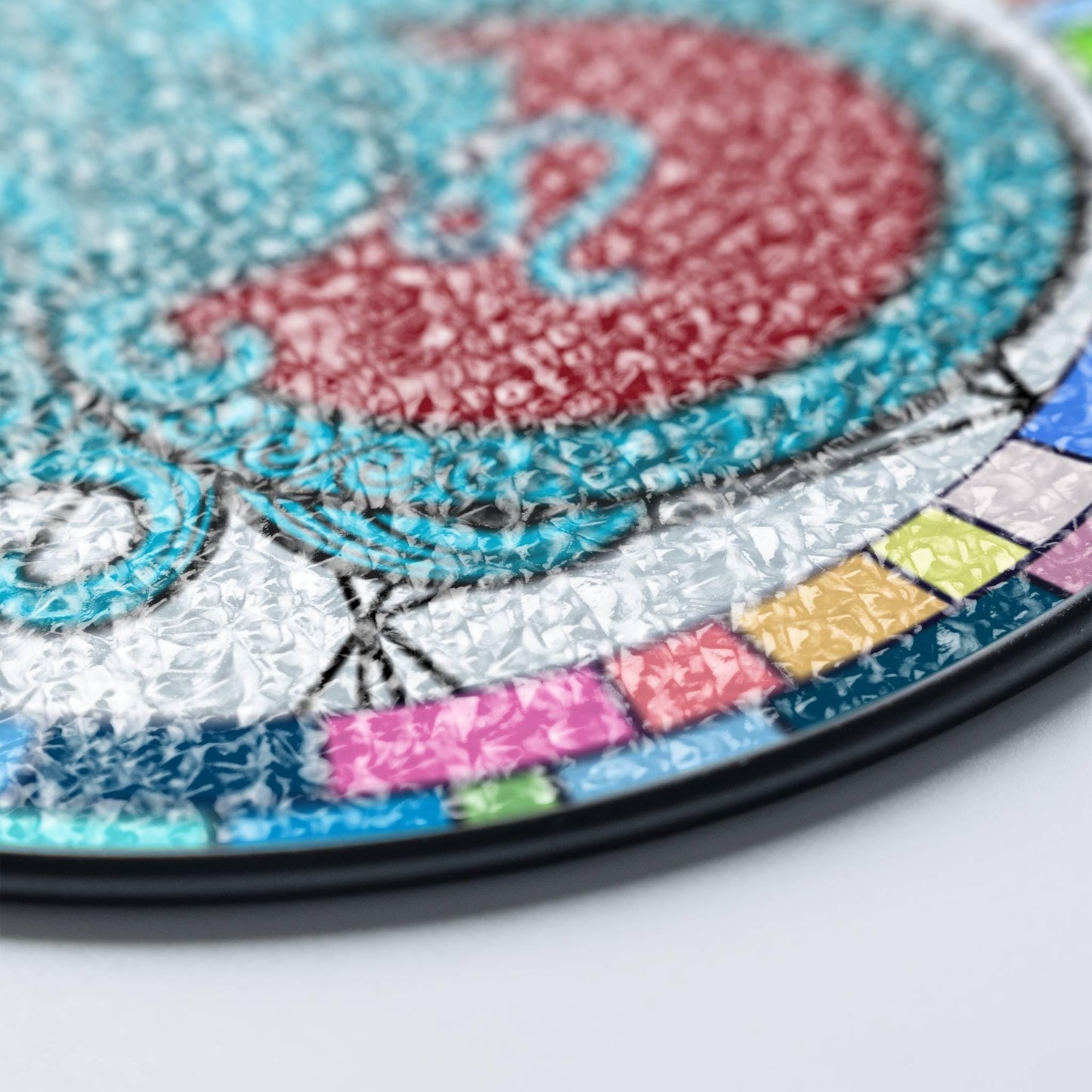Leo Stained Glass Zodiac SunCatcher LightCatcher Leo Window Hanging