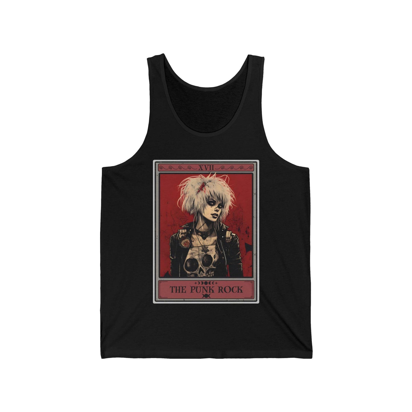 Punk Rock Tank Top, The Punk Rock Tarot Card Shirt, Punk Tanks