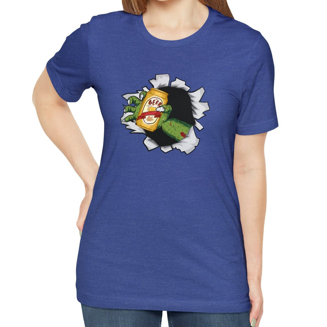 Zombie Beer Halloween Shirt - Funny Cocktail T-Shirt