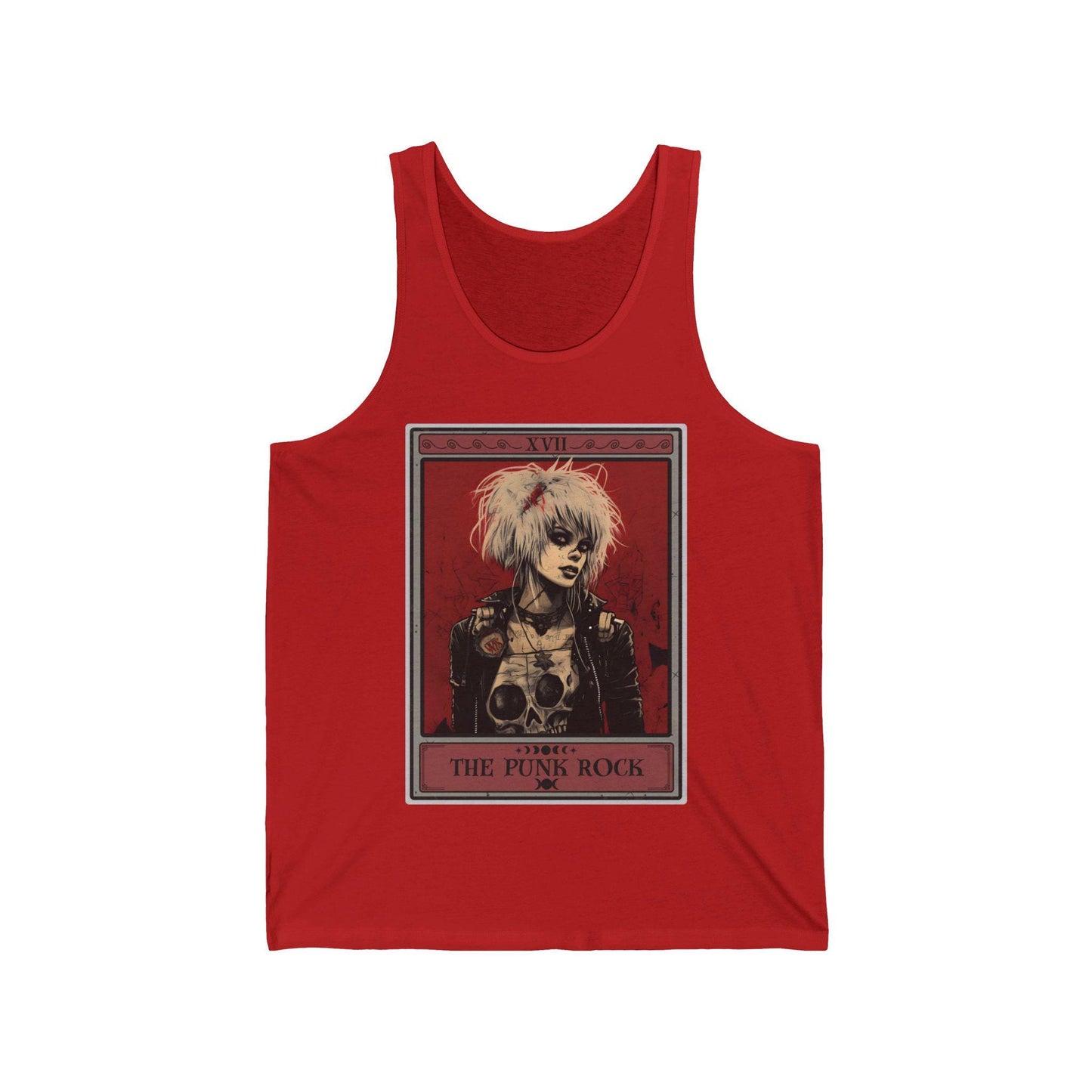 Punk Rock Tank Top, The Punk Rock Tarot Card Shirt, Punk Tanks