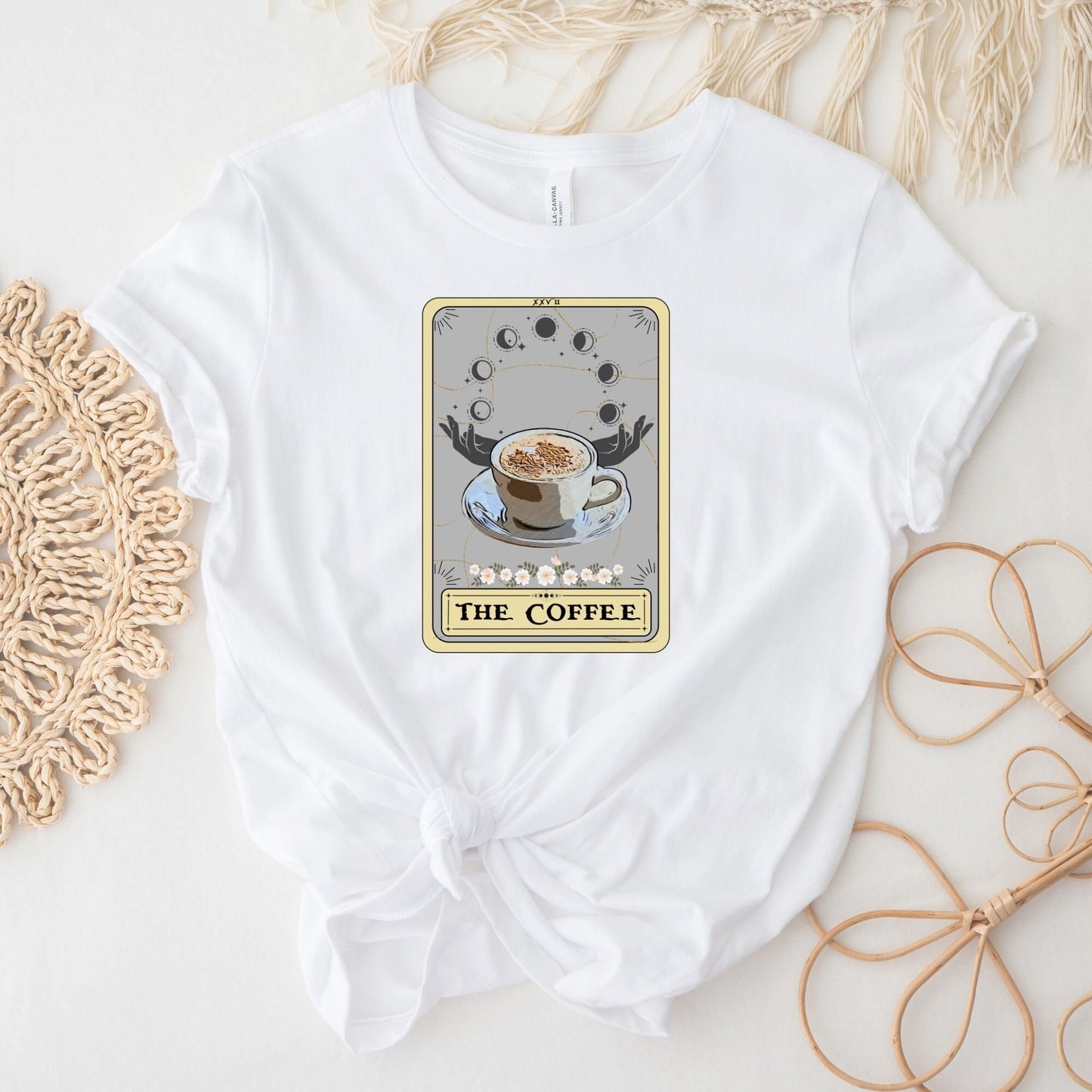 The Coffee Tarot Card T-Shirt