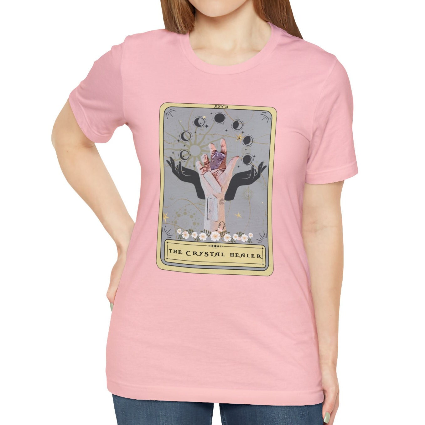 Crystal Healer Tarot Card Shirt