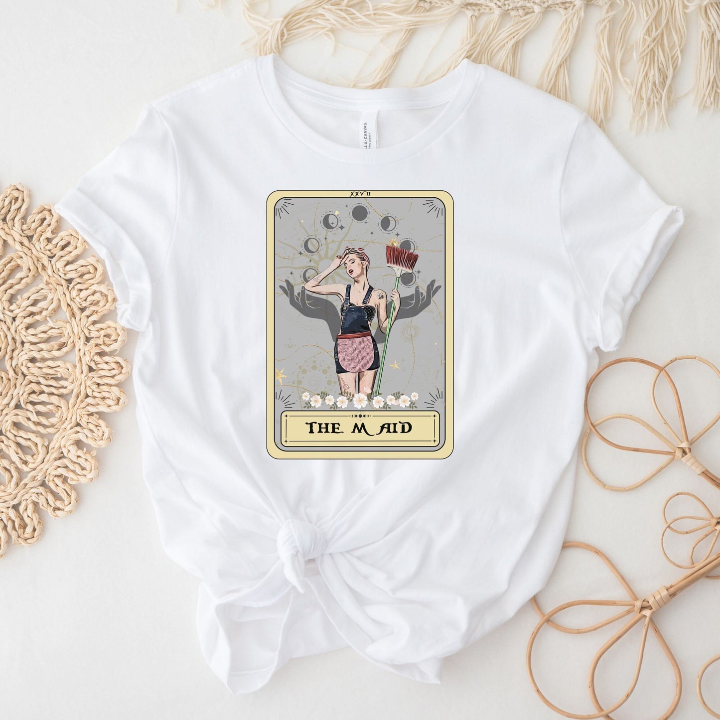 The Maid Tarot Shirt, Cleaning Lady