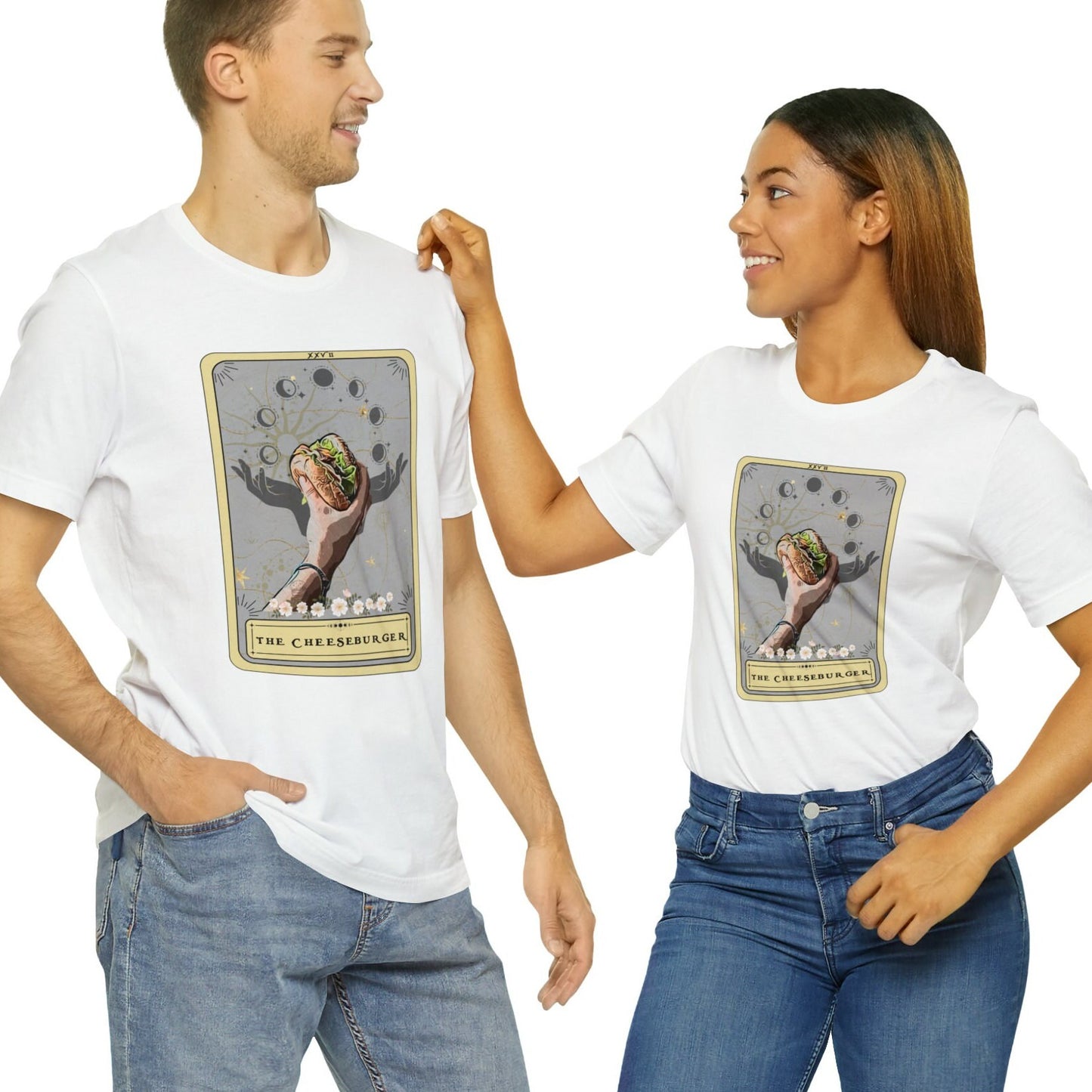 The Cheeseburger Tarot Card T Shirt