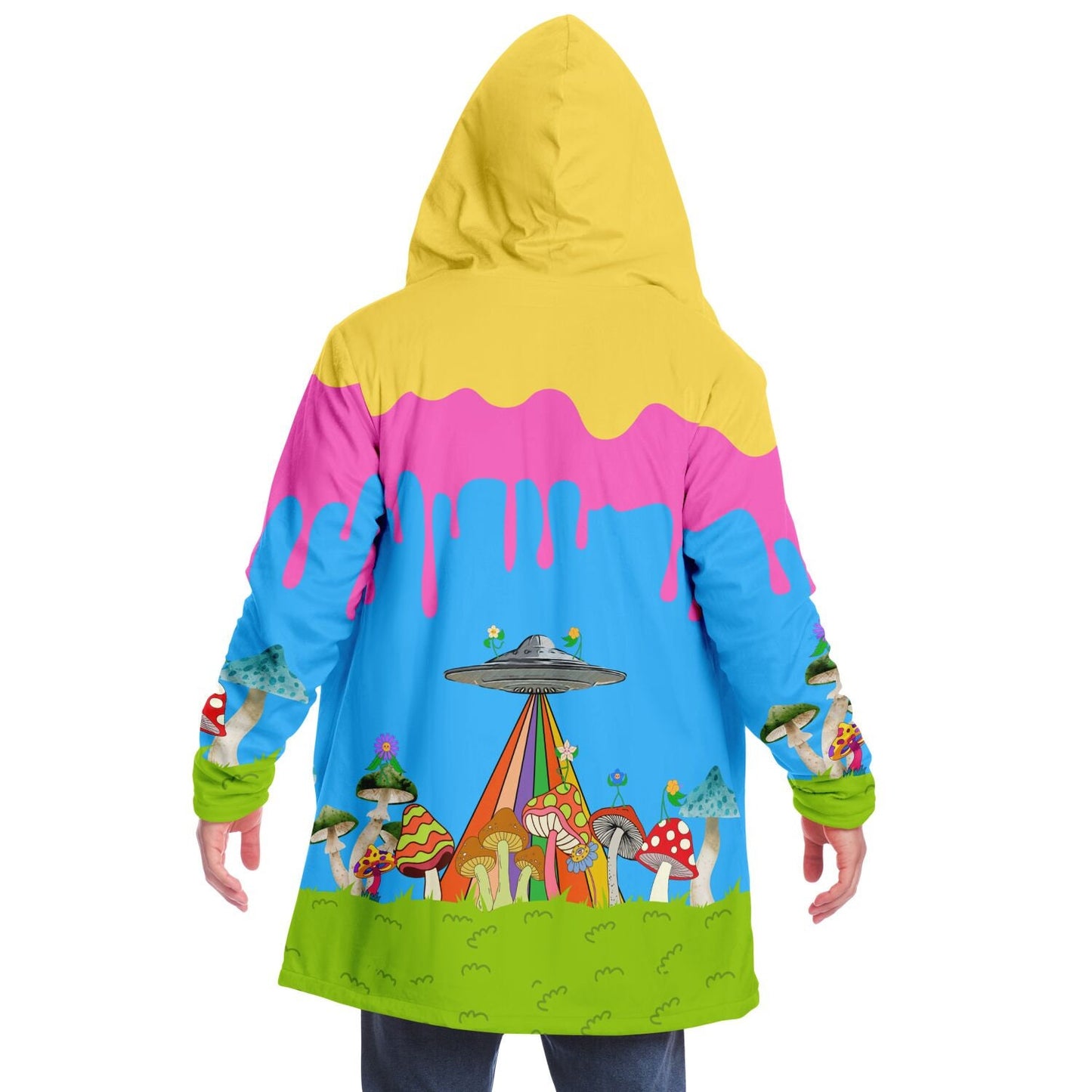 Mushroom Hooded Cloak Rave