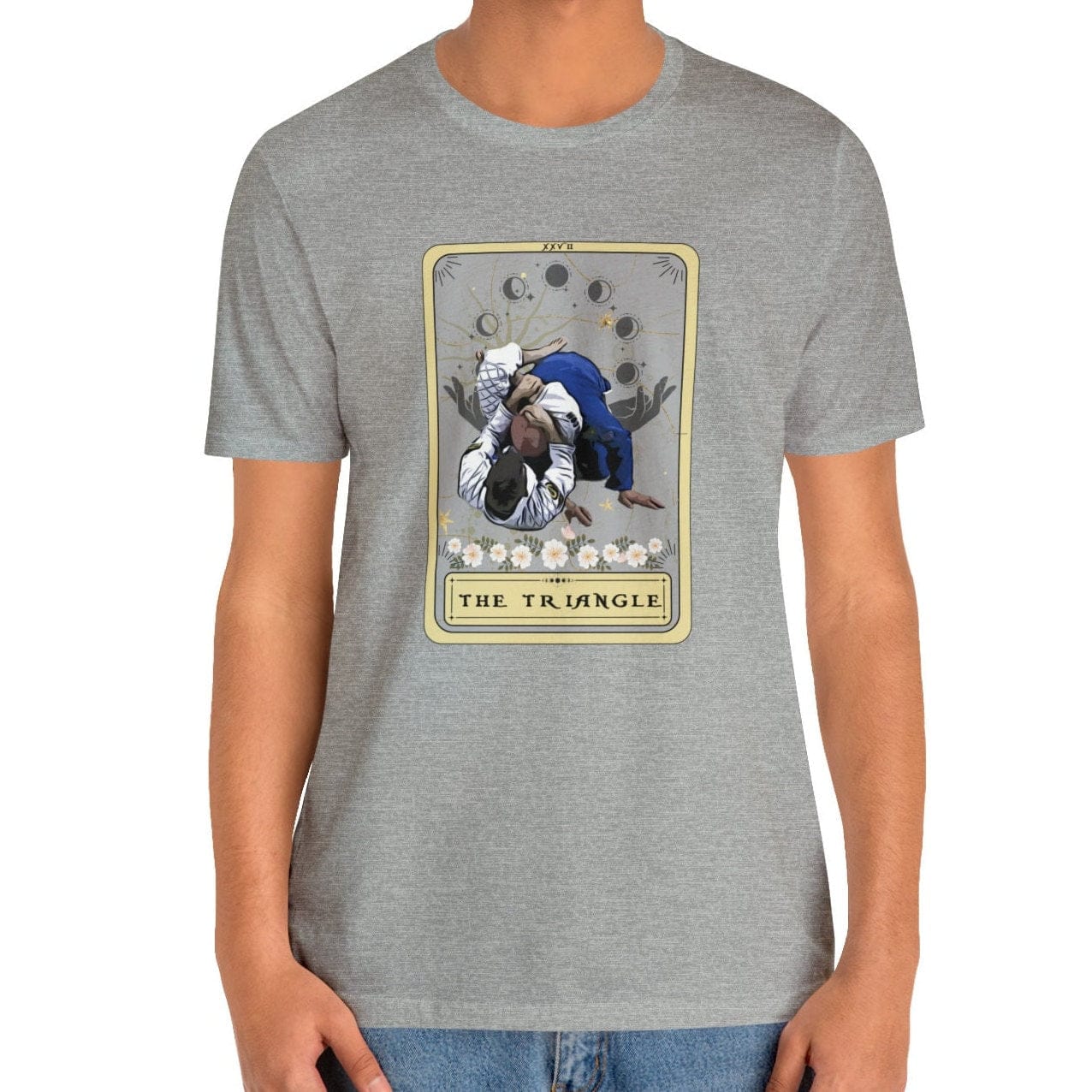 The Triangle Choke Jiu Jitsu Tarot Card Shirt