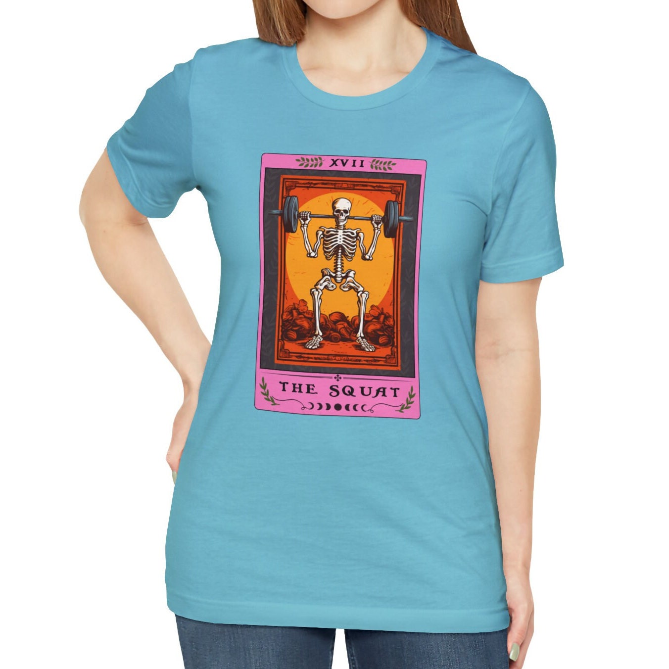 The Squat Tarot Card Shirt Bodybuilder