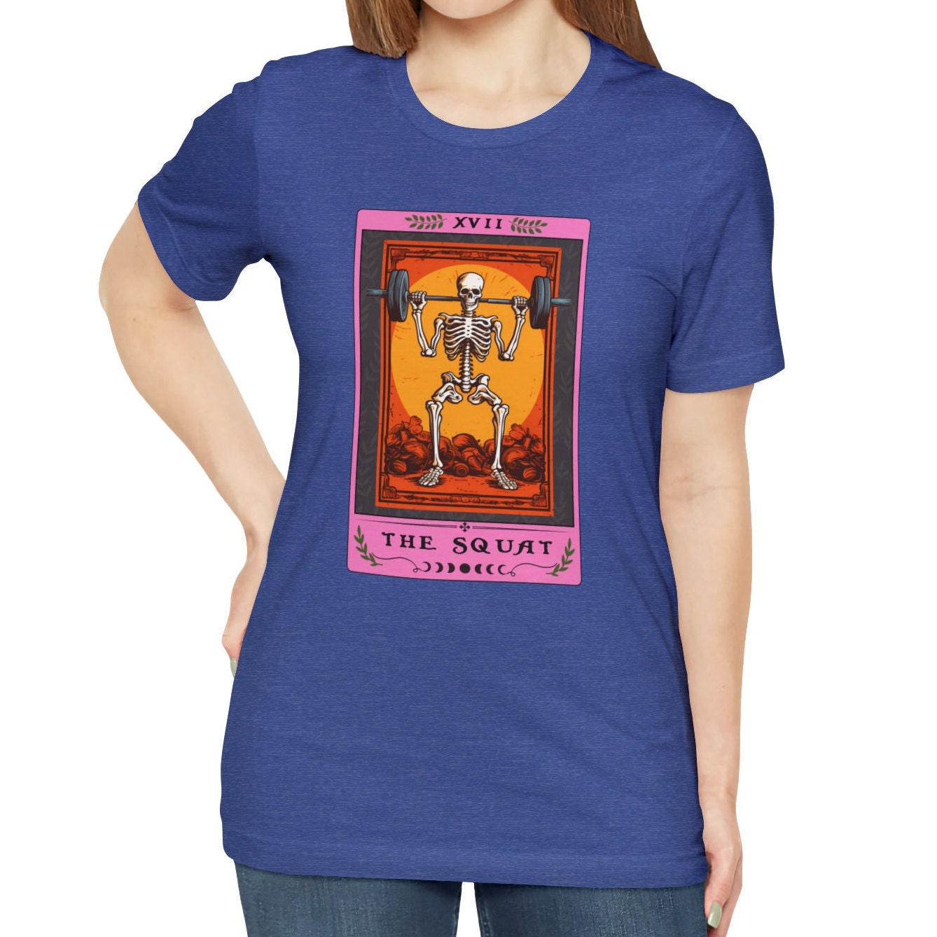 The Squat Tarot Card Shirt Bodybuilder