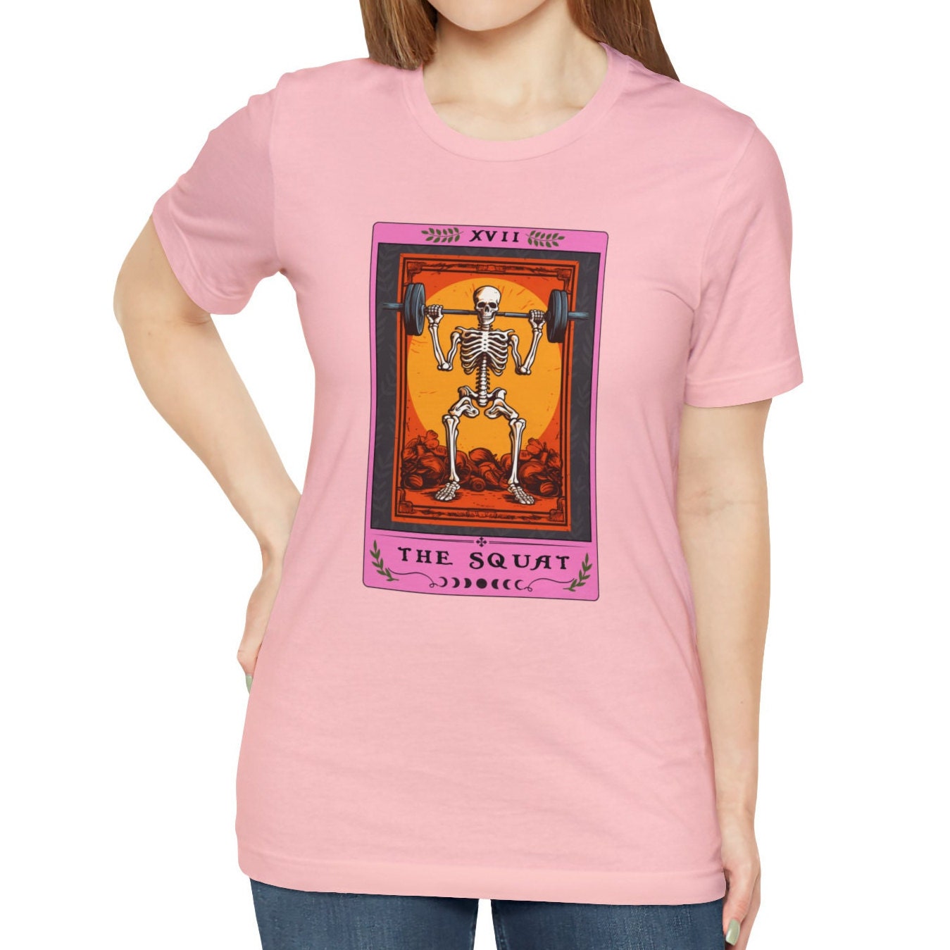 The Squat Tarot Card Shirt Bodybuilder