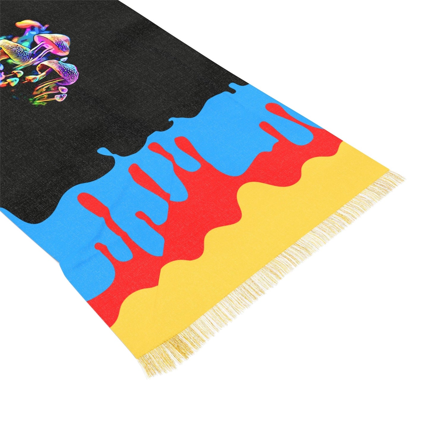 Festival Rave Colorful Mushroom Scarf